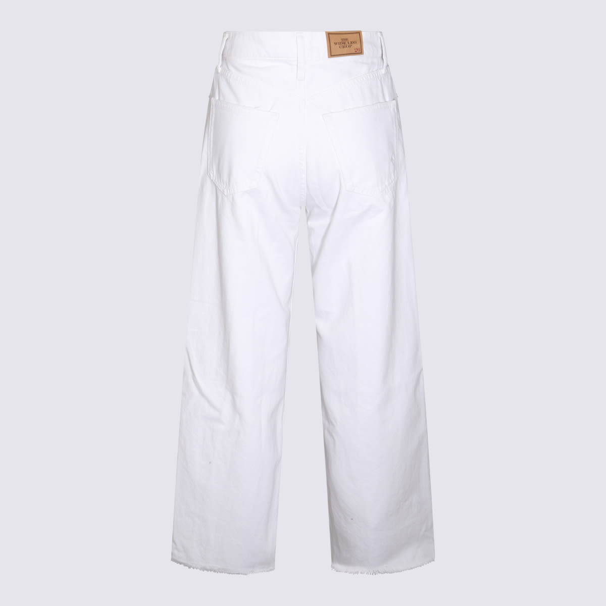 Polo Ralph Lauren White Cotton Denim Jeans In Nieves Wash