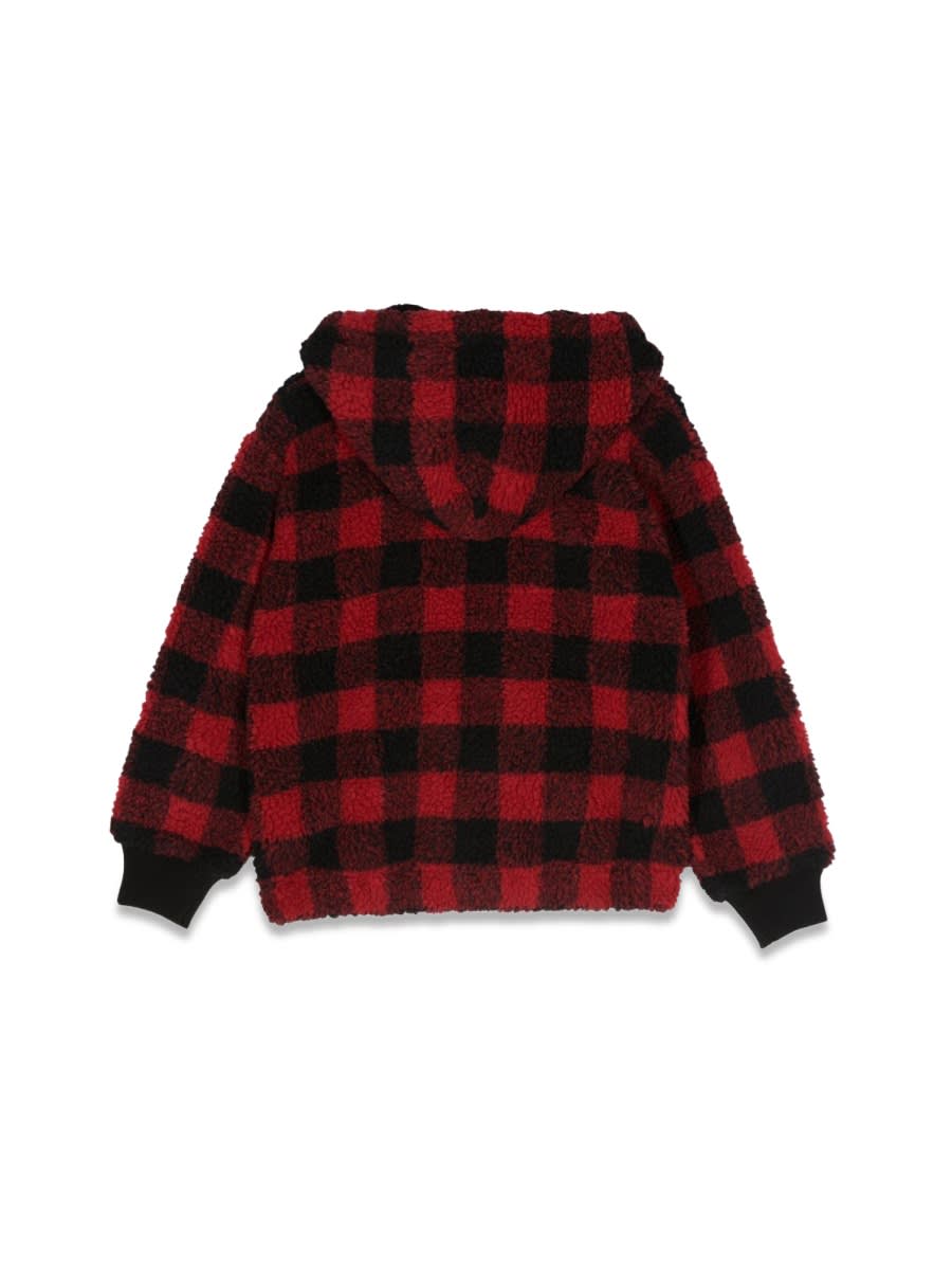 Dsquared2 Plaid Hoodie In Multicolour