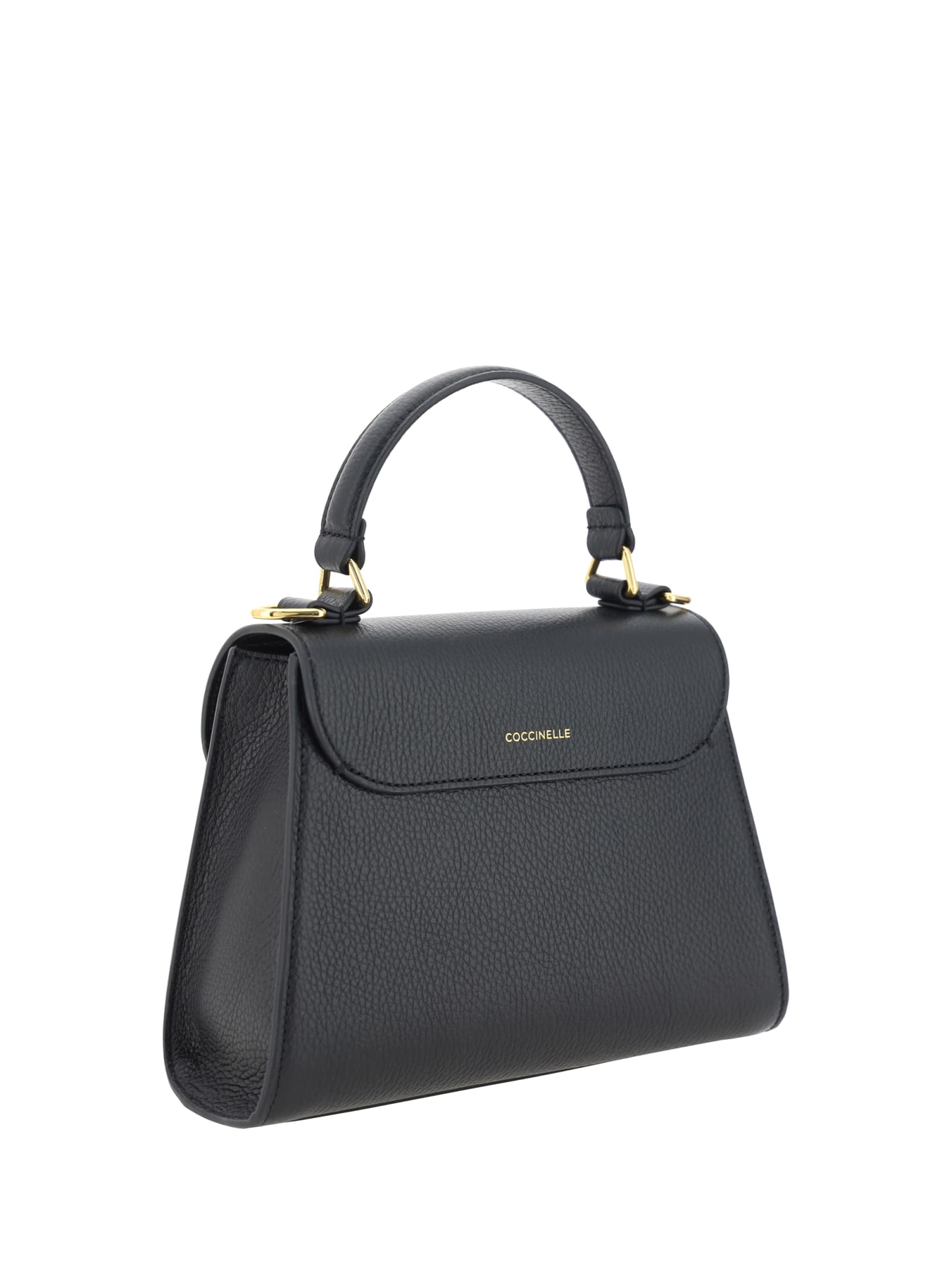 Shop Coccinelle Dew Handbag In Noir