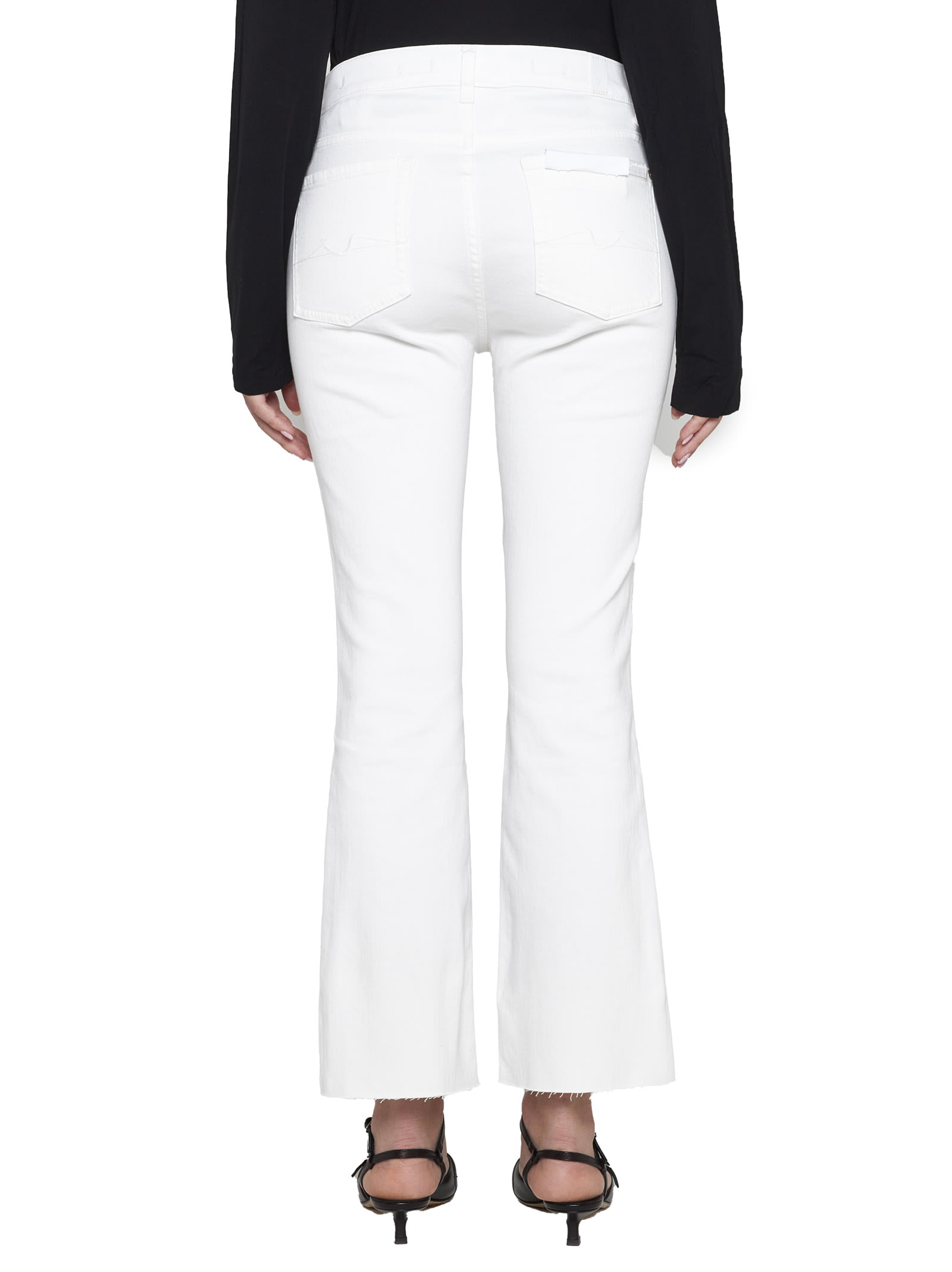 Shop 7 For All Mankind Jeans In White