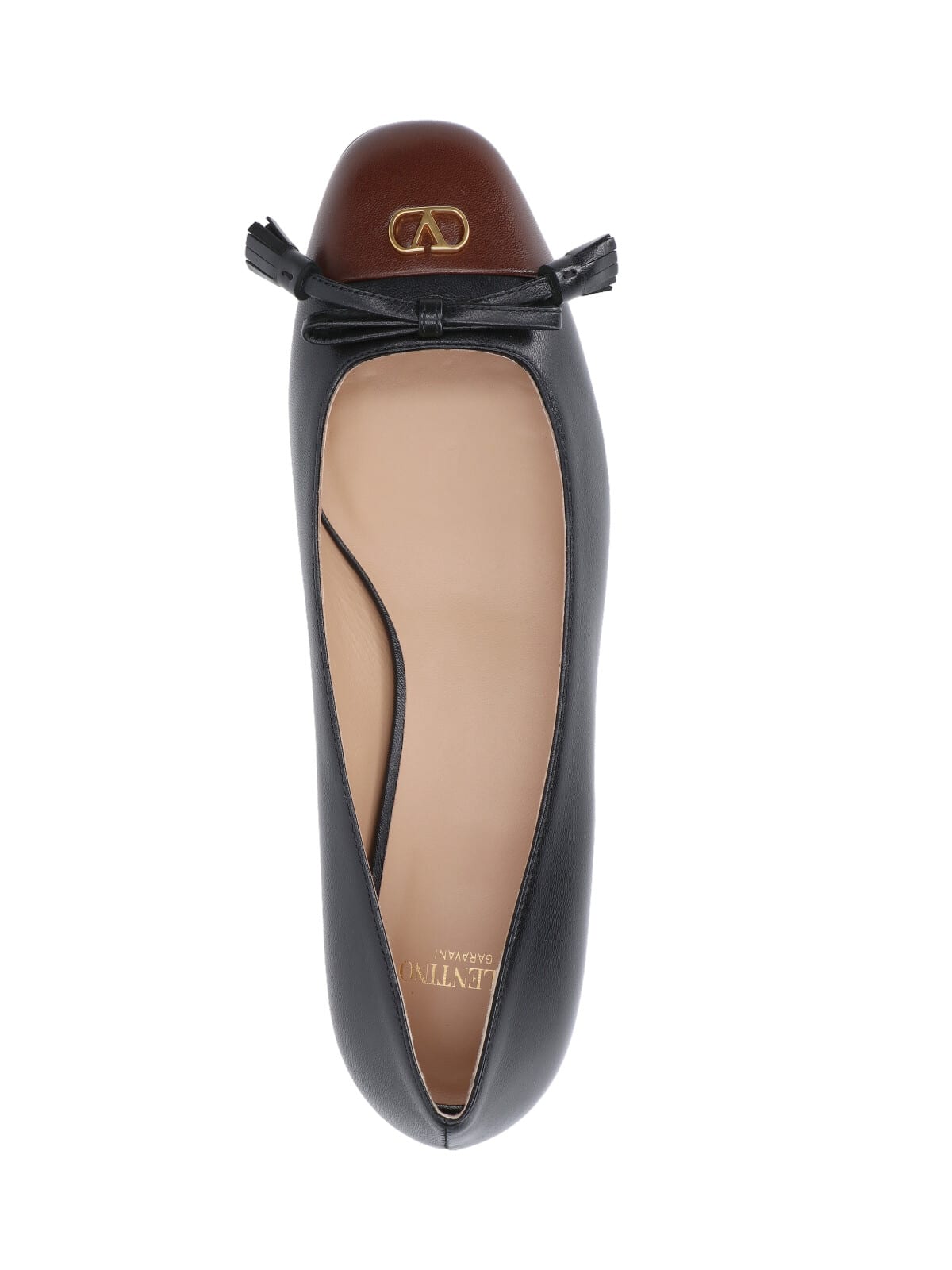 Valentino Valet Du Roi Ballet Flats In Black