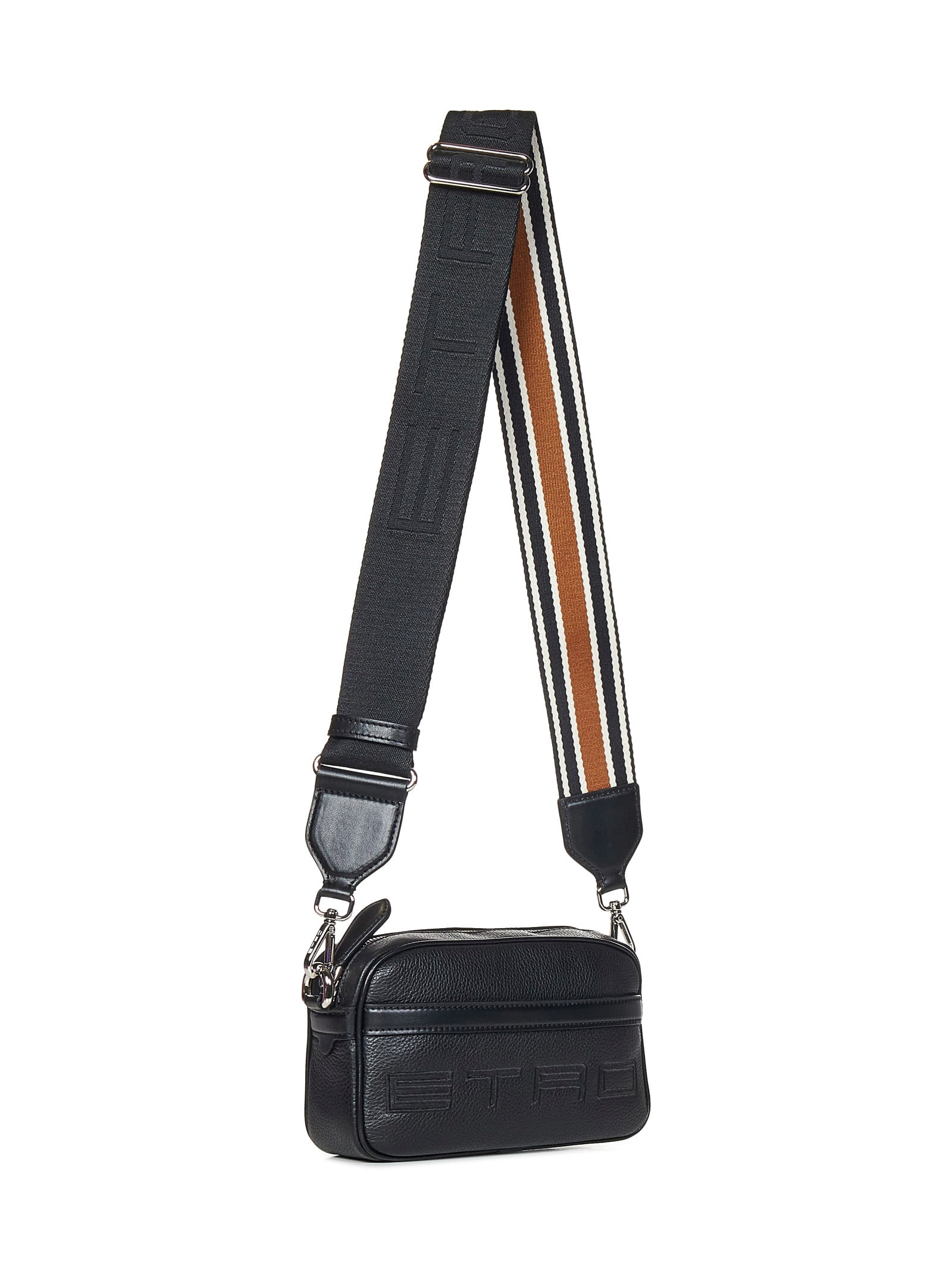 Shop Etro Shoulder Bag In Black