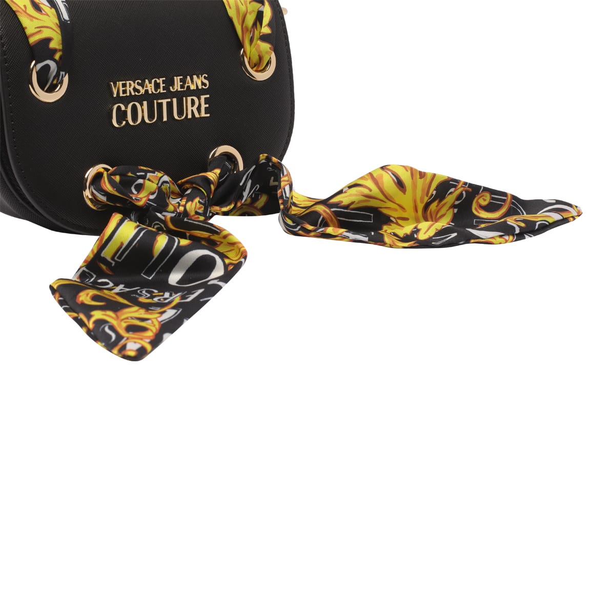 Versace Jeans Couture Couture Logo Crossbody Bag In Black