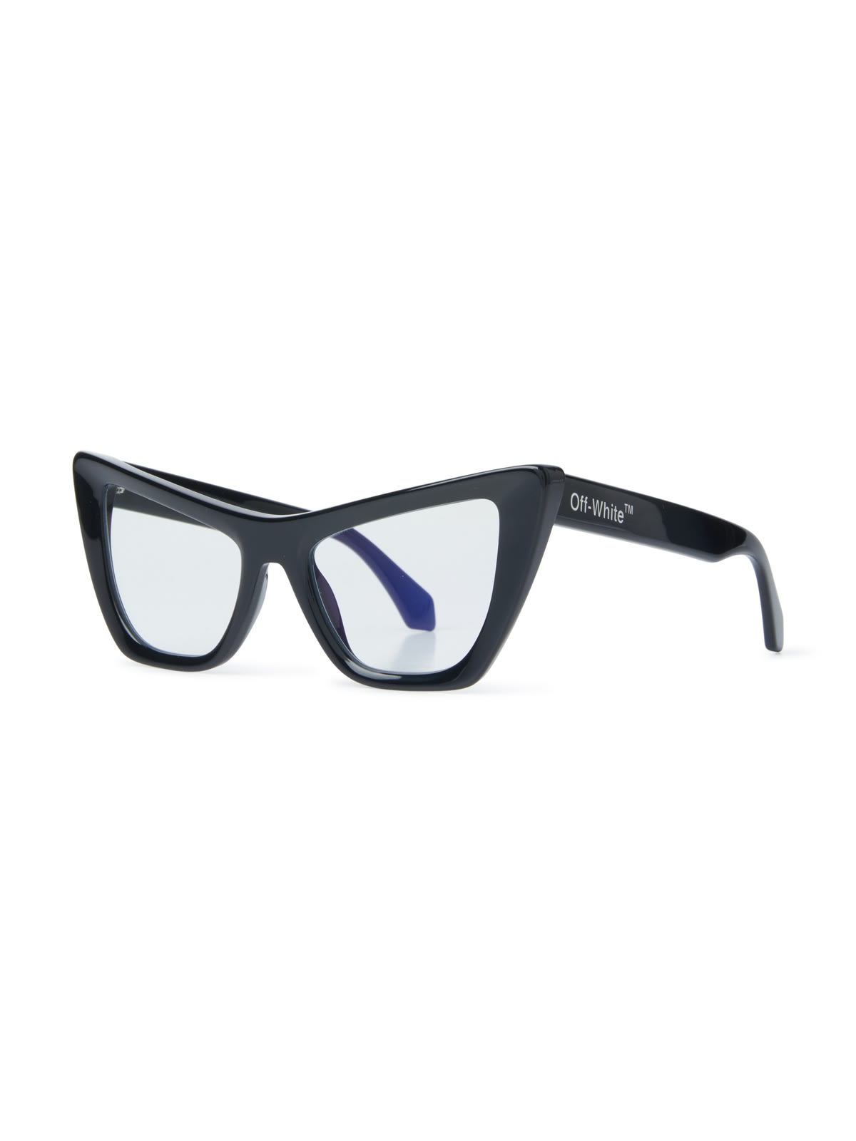 Shop Off-white Optical Style 11 Eyewear In Blue