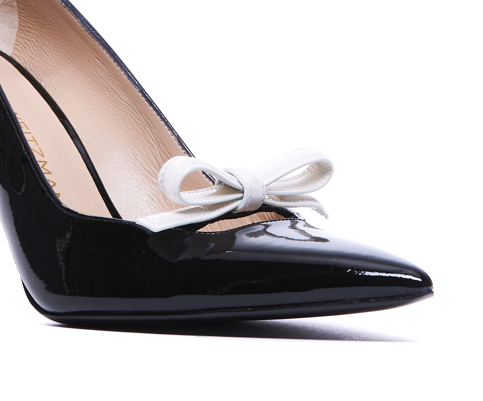 Stuart Weitzman Felicity Bow Pumps In Black