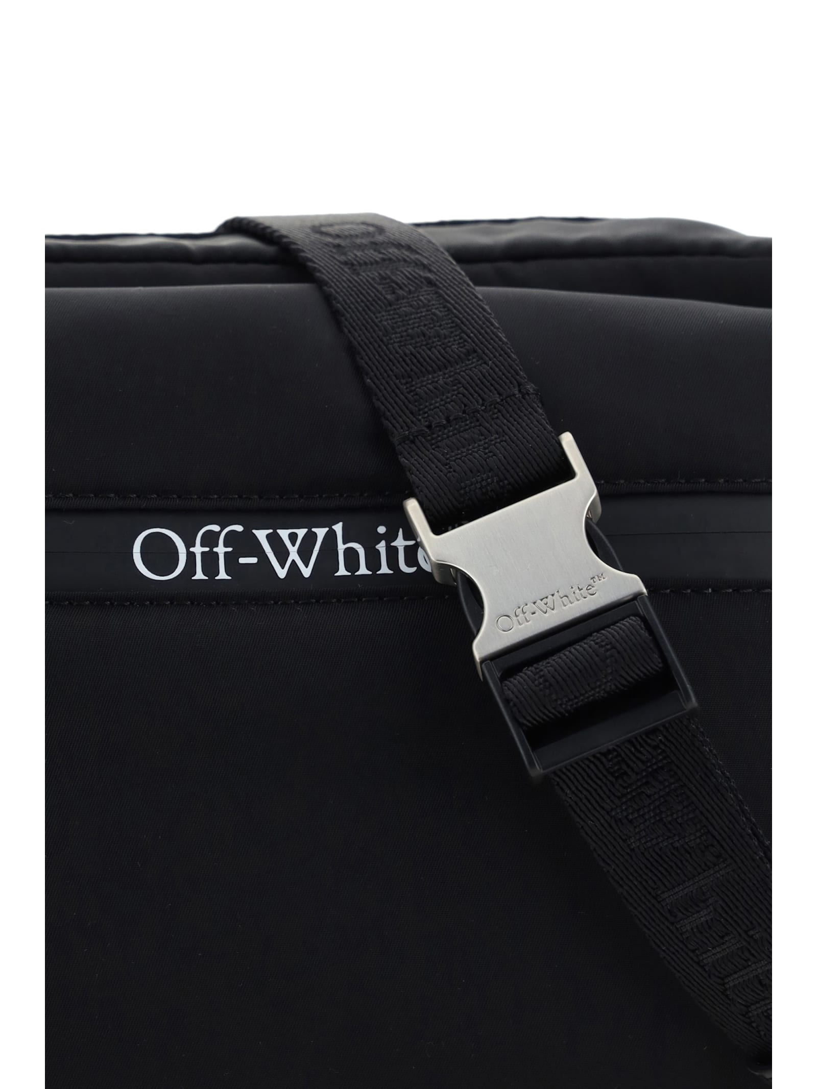 Shop Off-white Shoulder Bag In Black No Color