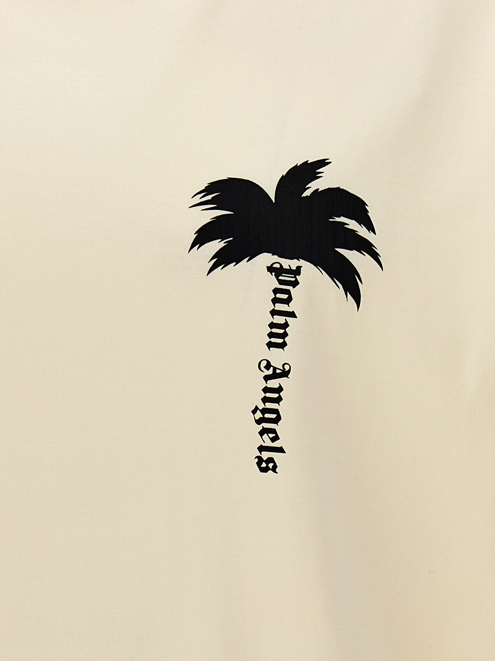 Shop Palm Angels The Palm T-shirt In White/black