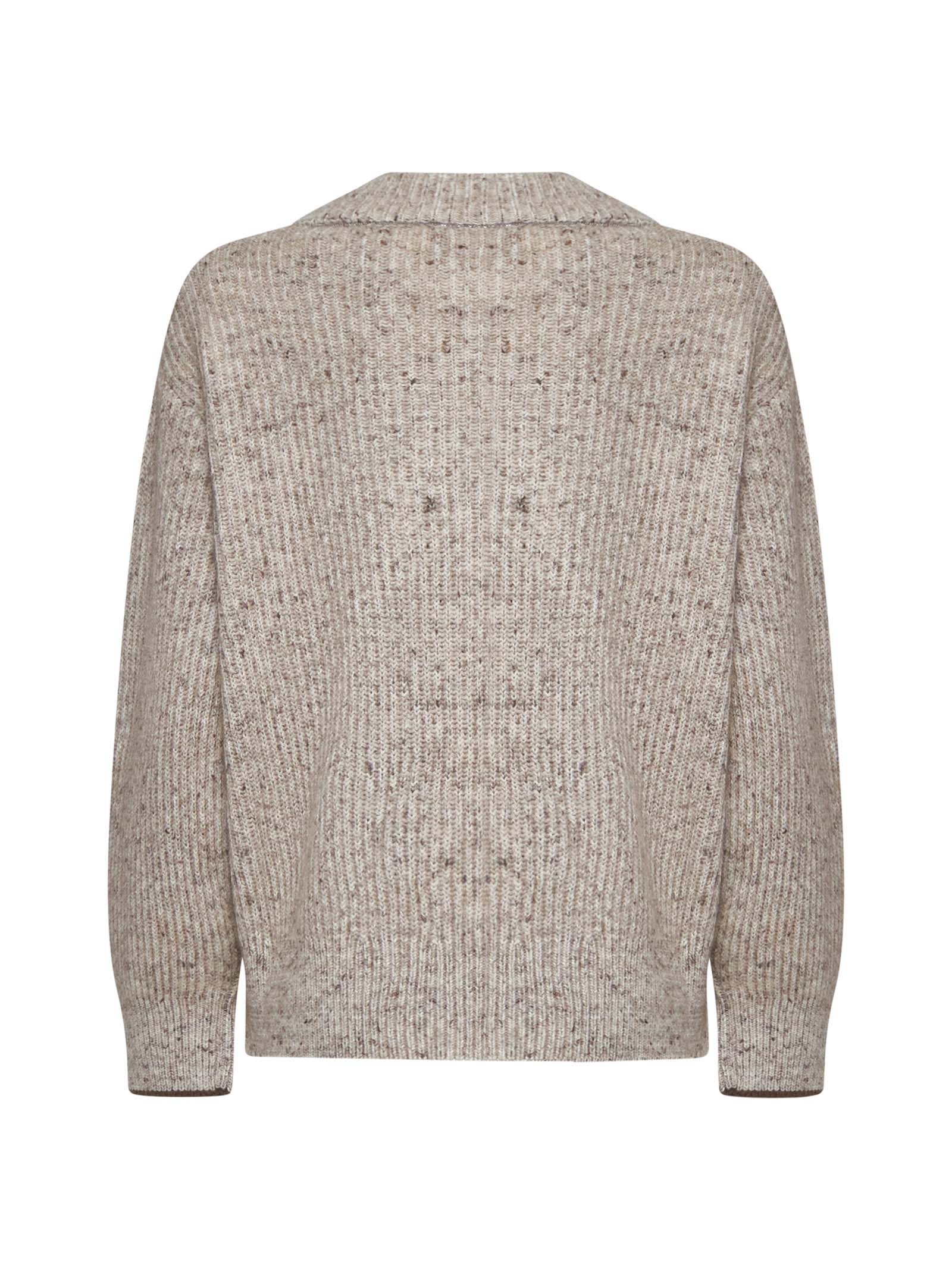 Shop Brunello Cucinelli Sweater In Light Brown