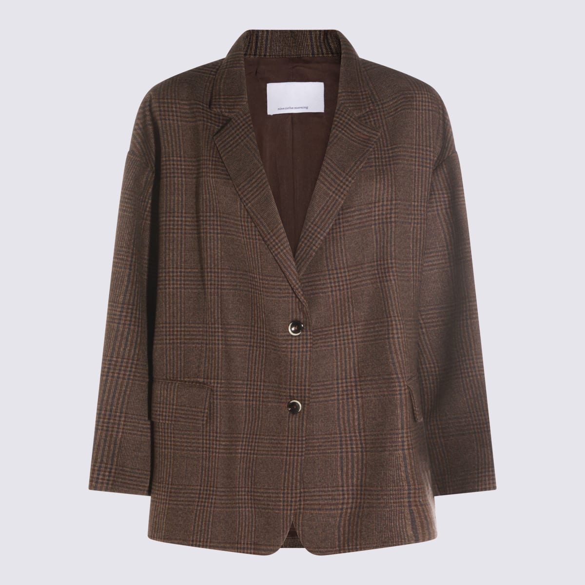 Nine In The Morning Giacche Grigio In Brown