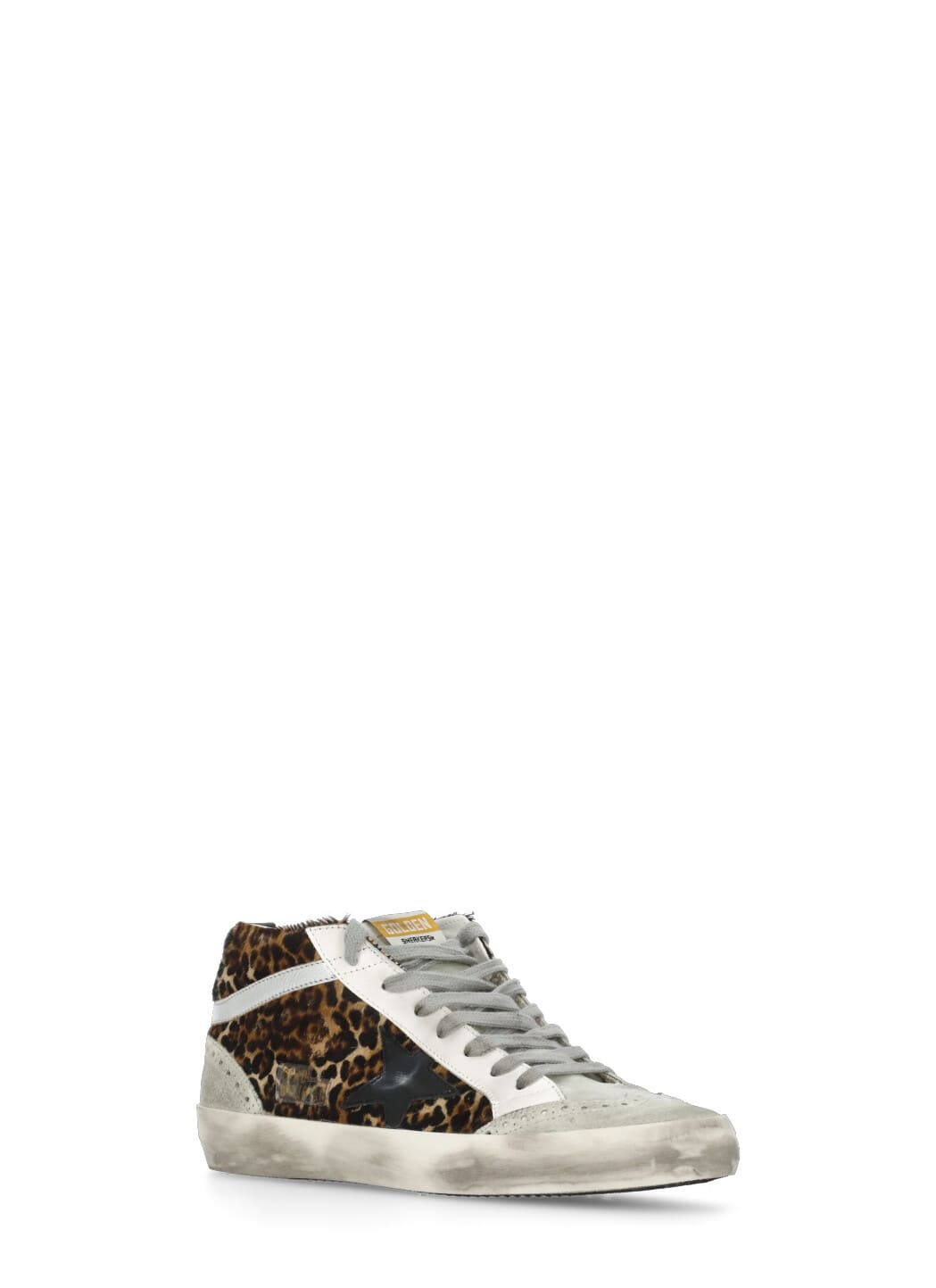 Golden Goose Deluxe Brand Women Mid Star Classic High-top Ponyskin Sneakers In Brown