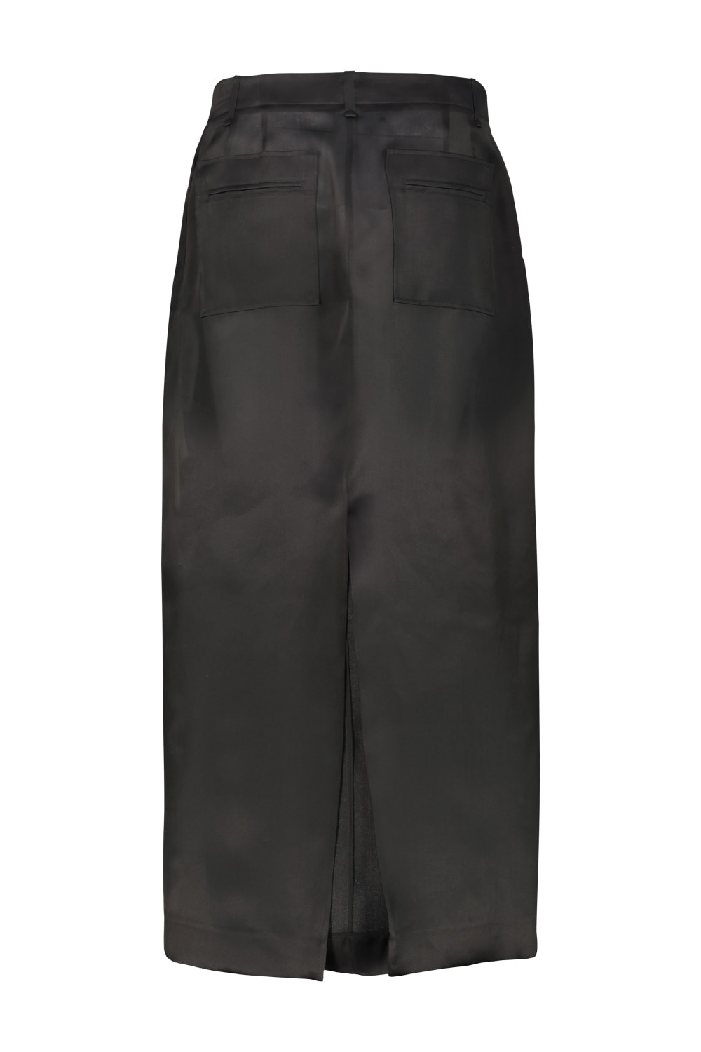 Khaite Logo Patch And Detachable Self-tie Fastening At Face....