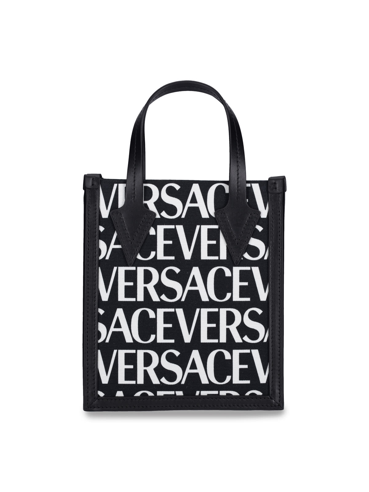 Versace Tote In Black