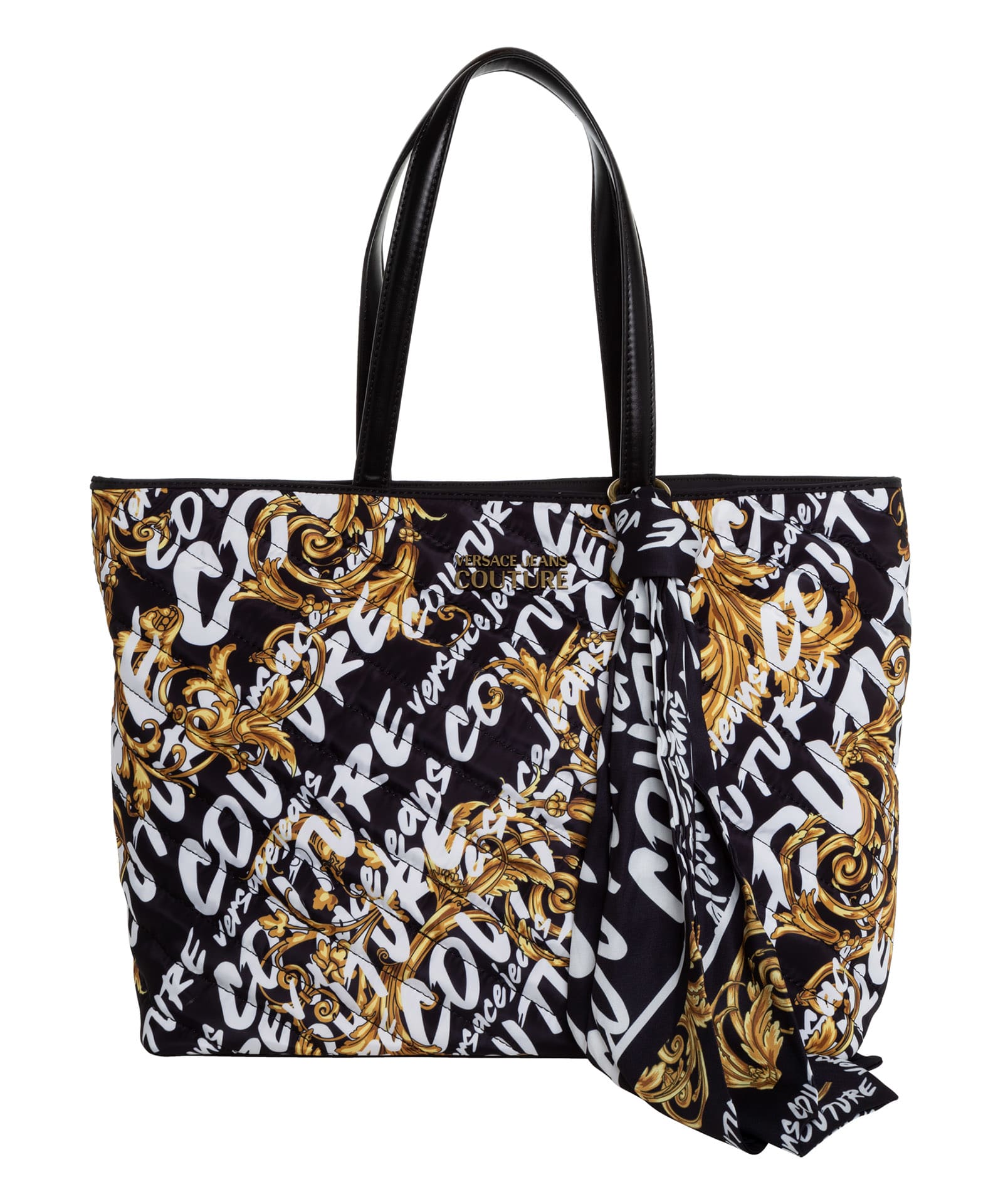 Versace Jeans Couture Logo Brush Couture Couture Tote Bag
