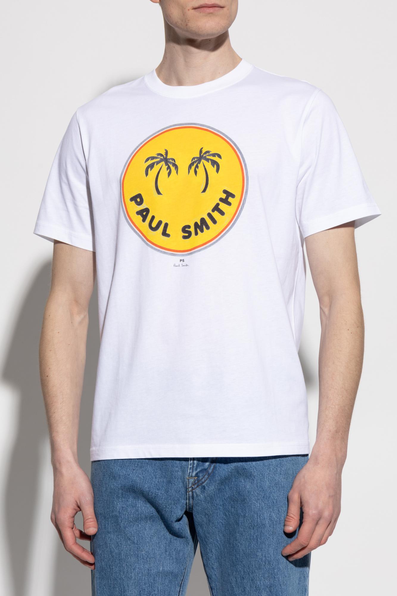 Paul Smith Ps T-shirt With Print In White