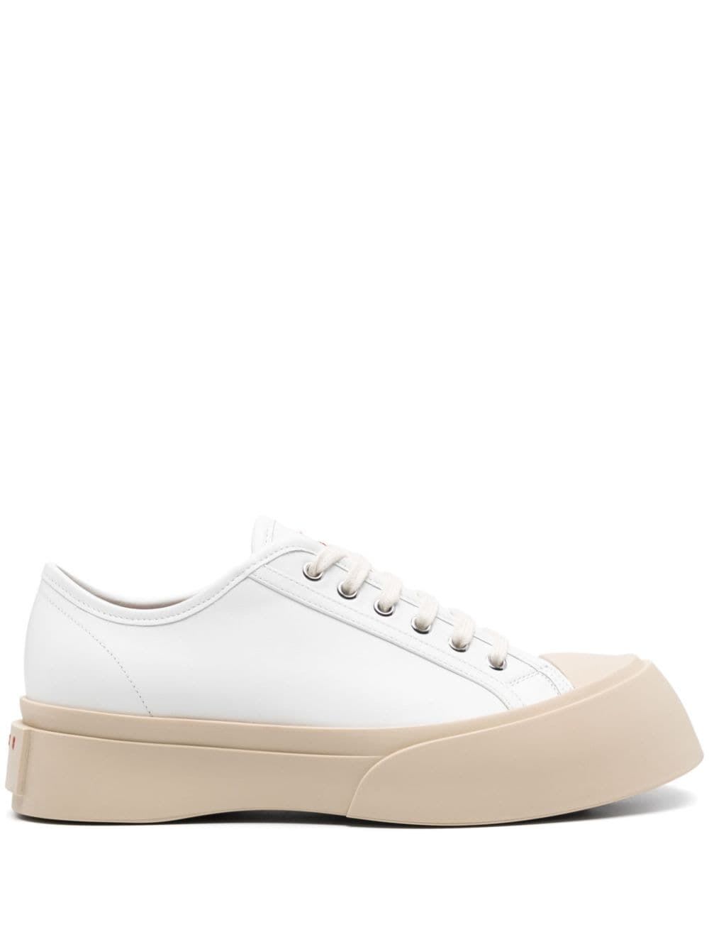 Shop Marni Sneakers In White