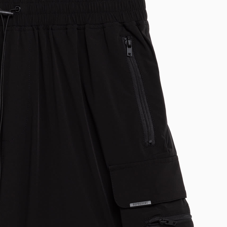 Shop Represent 247 Shorts In Black