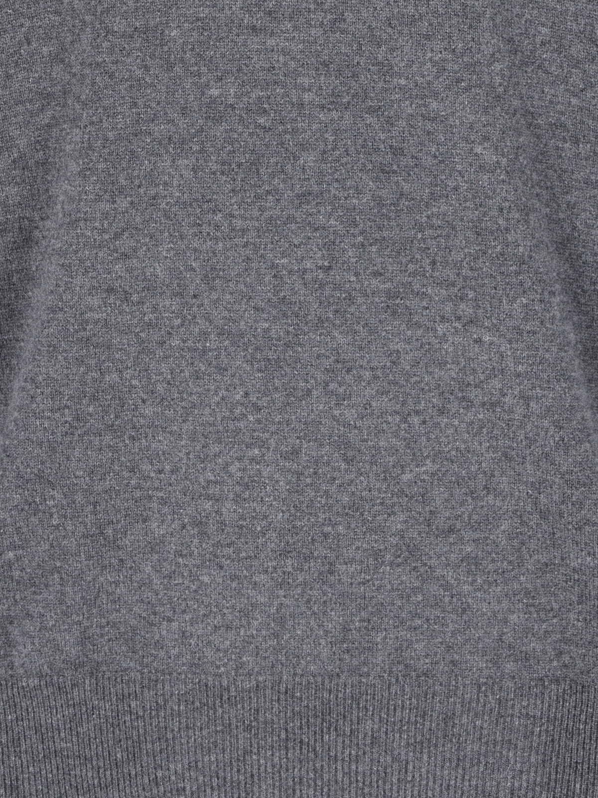 Shop Polo Ralph Lauren Logo Sweater In Gray