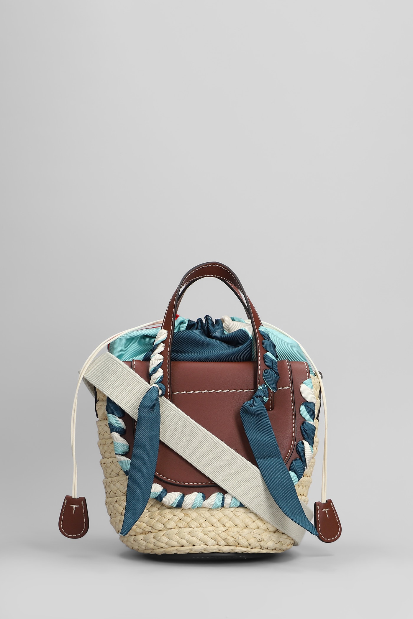 Cuba Lab Habanera Tote In Beige Raffia