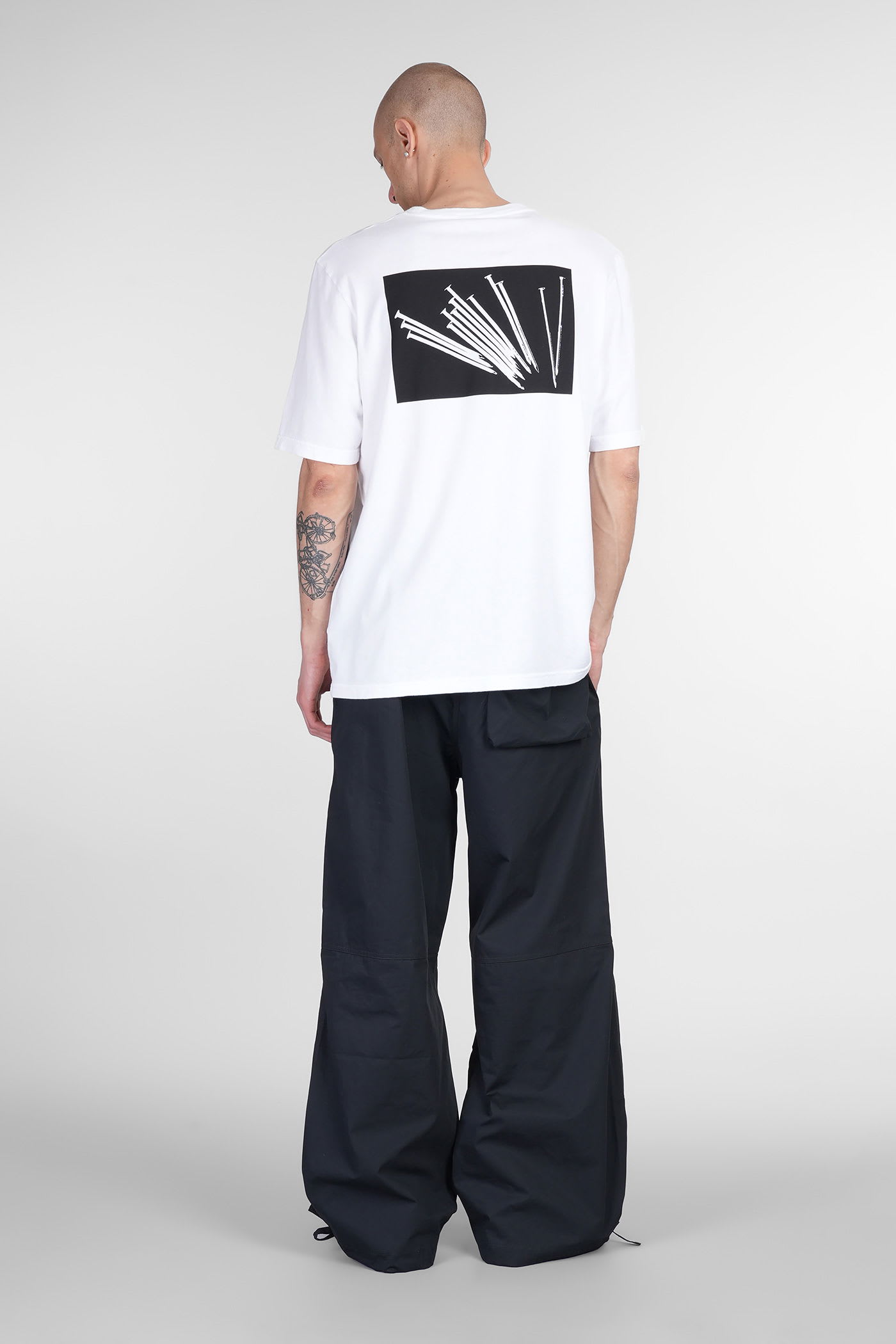 Oamc T-shirt In White Cotton In White