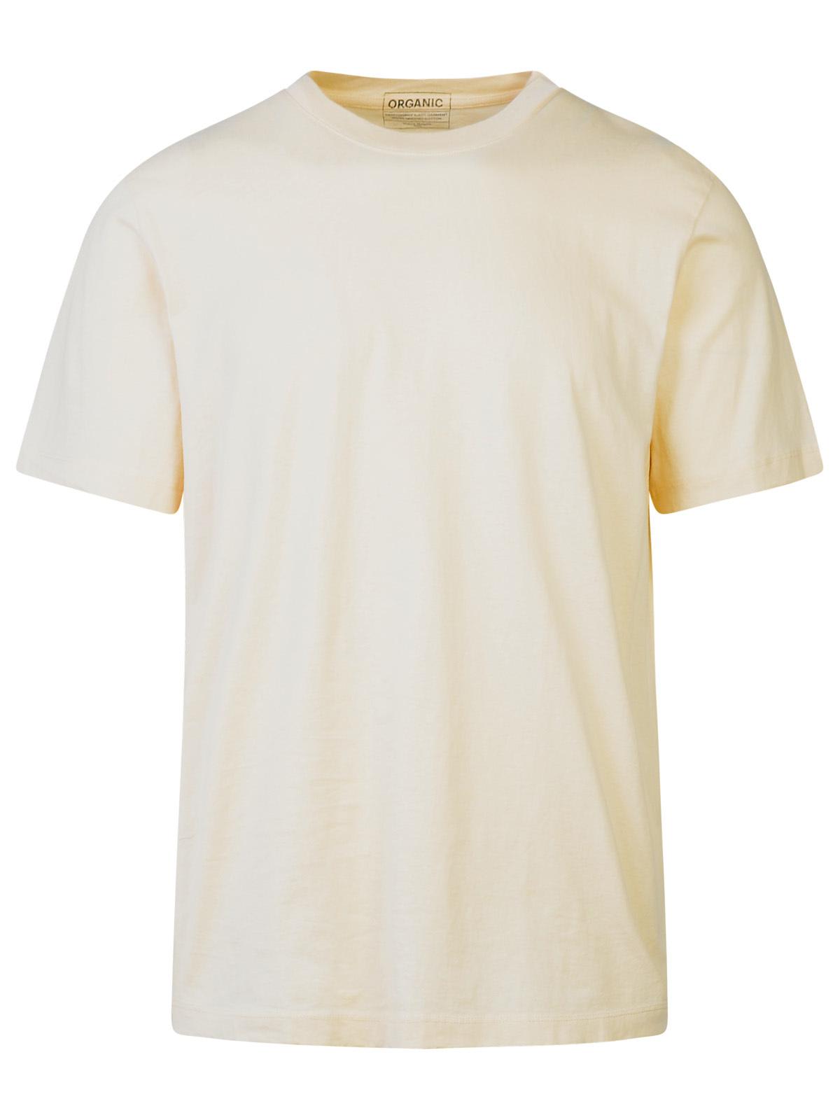 Shop Maison Margiela Set Of 3 White Cotton T-shirts