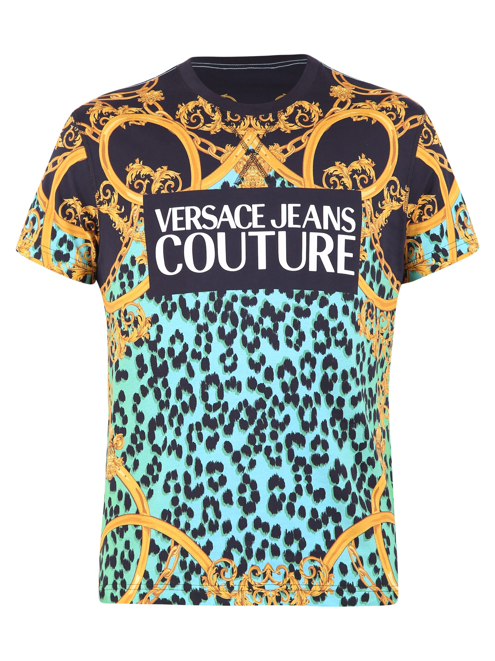 VERSACE JEANS COUTURE PRINTED T-SHIRT,11246377