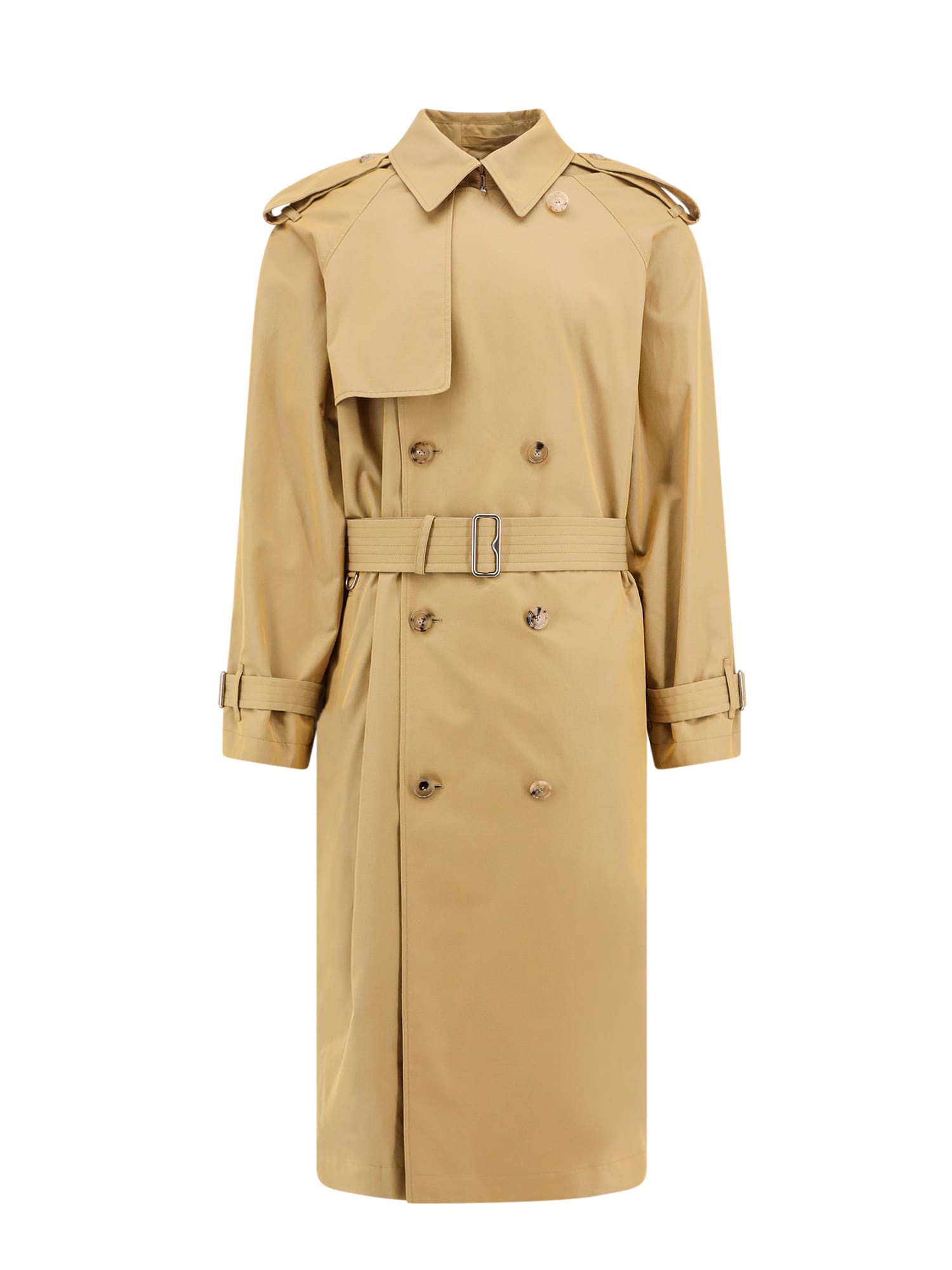 Shop Burberry Trench In Neutrals