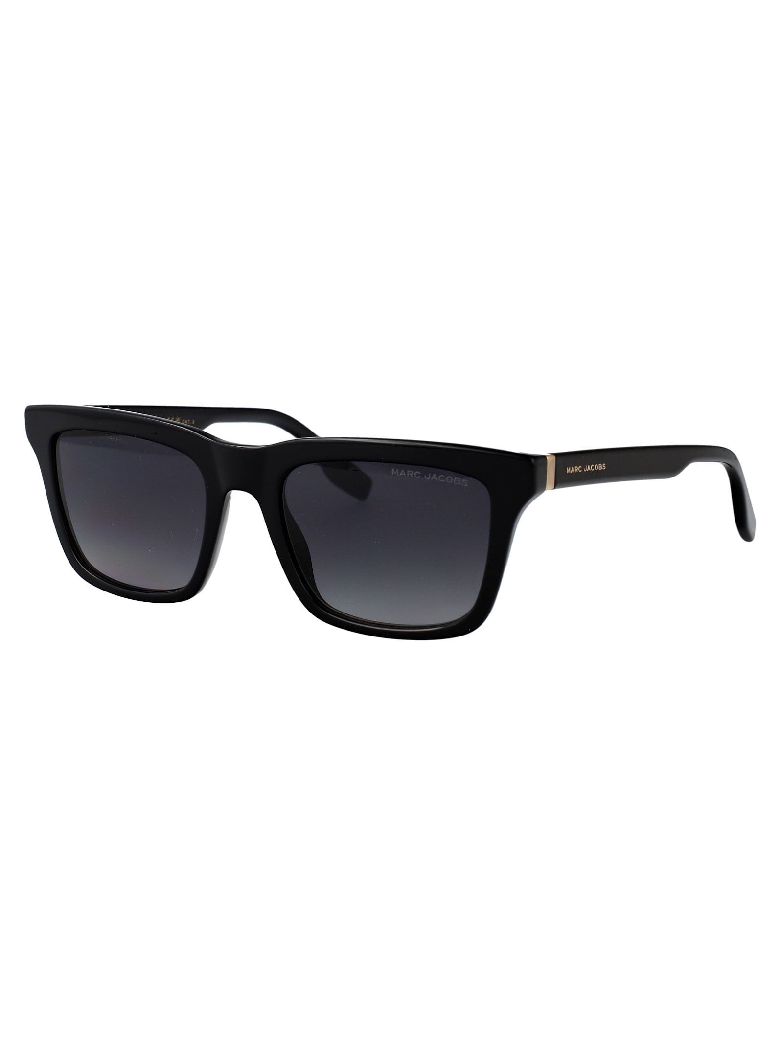 Marc Jacobs Square-frame Sunglasses In Black