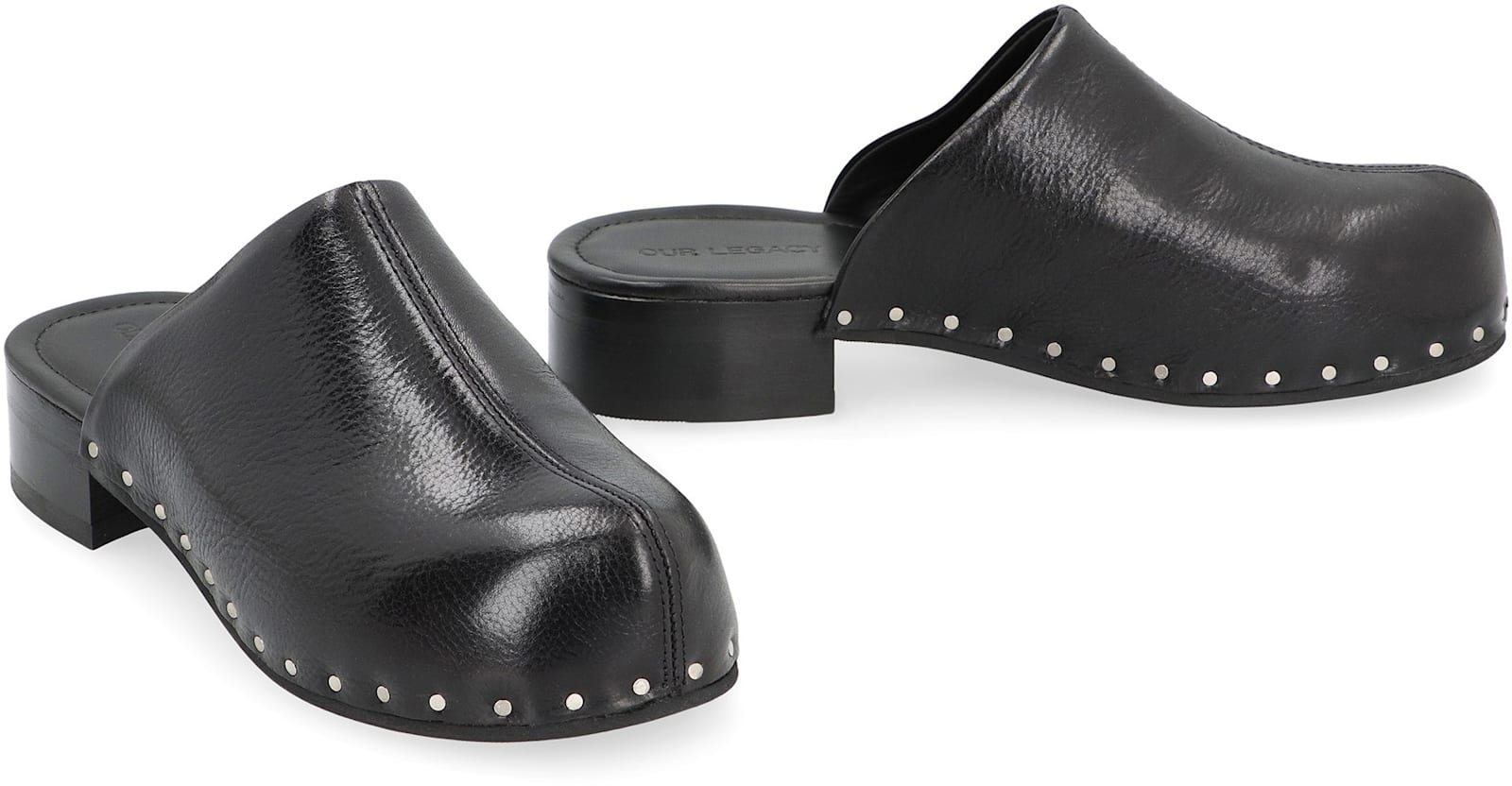 Our Legacy Naoto Clog Shoes In Black
