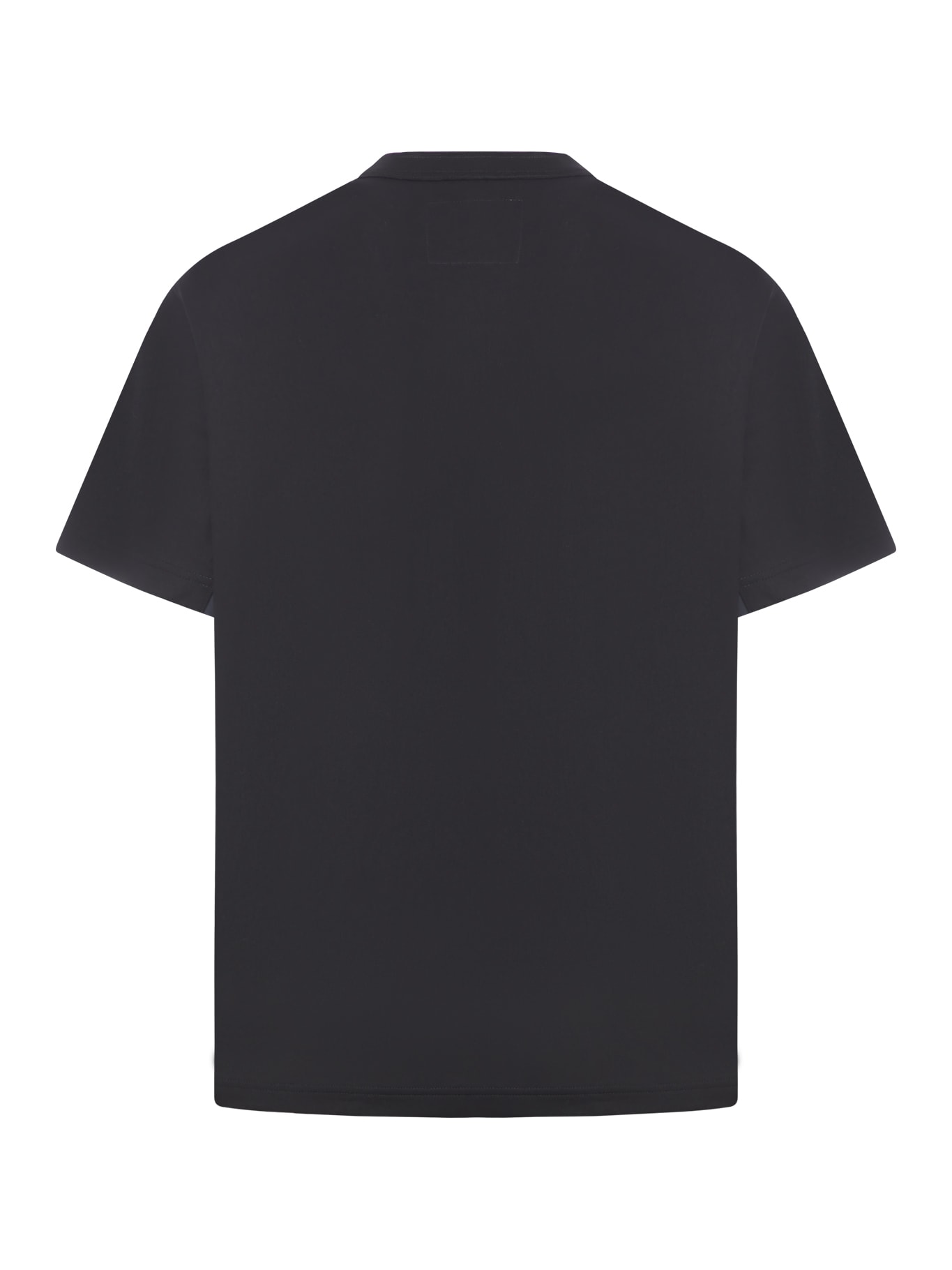 Shop Sacai Cotton Jersey T-shirt In Black