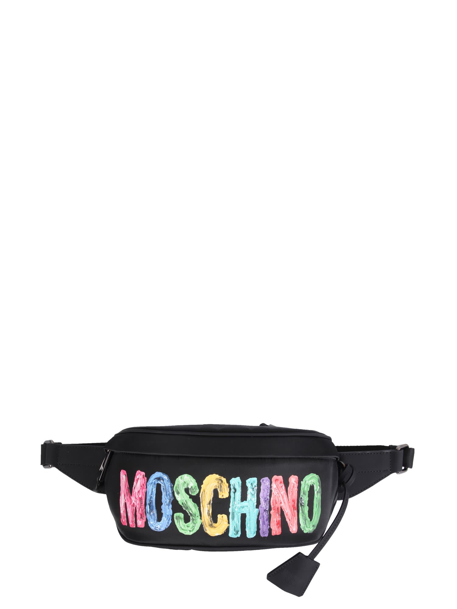 Moschino Cotton Blend Belt Bag
