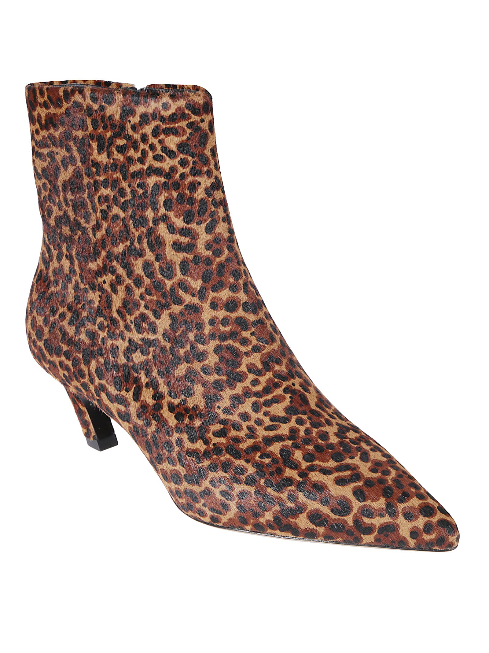 Ash 50mm Vicky Leopard-print Boots In Multi