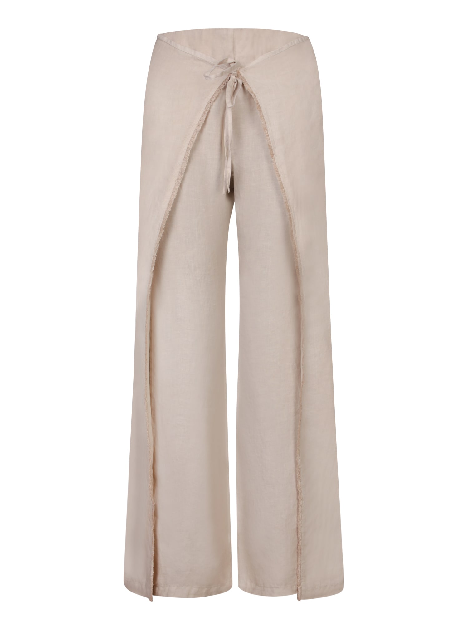Hazelnut Linen Pareo Pants