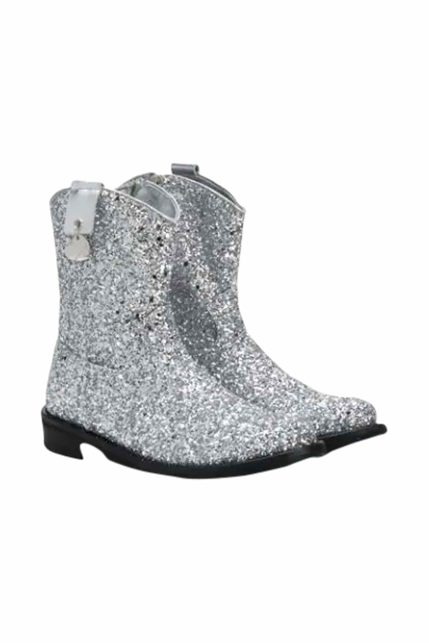 monnalisa glitter boots