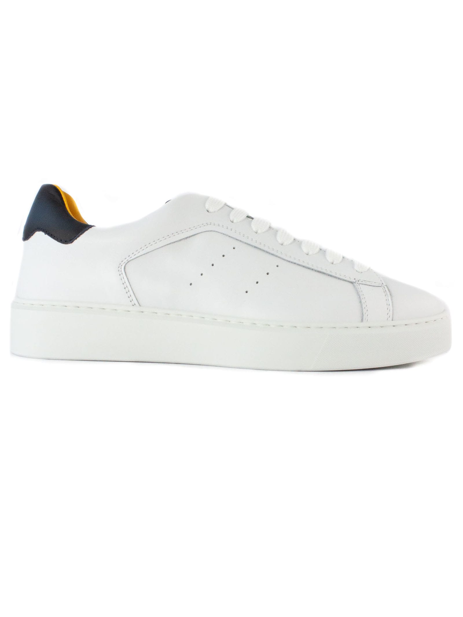 White Leather Sneaker Doucals