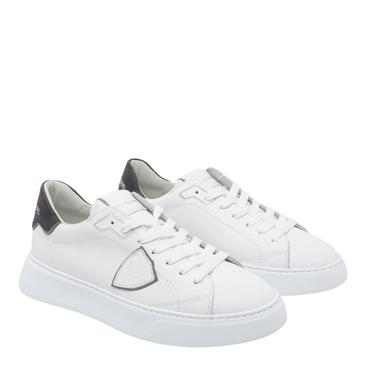 Philippe Model Temple Sneakers In White