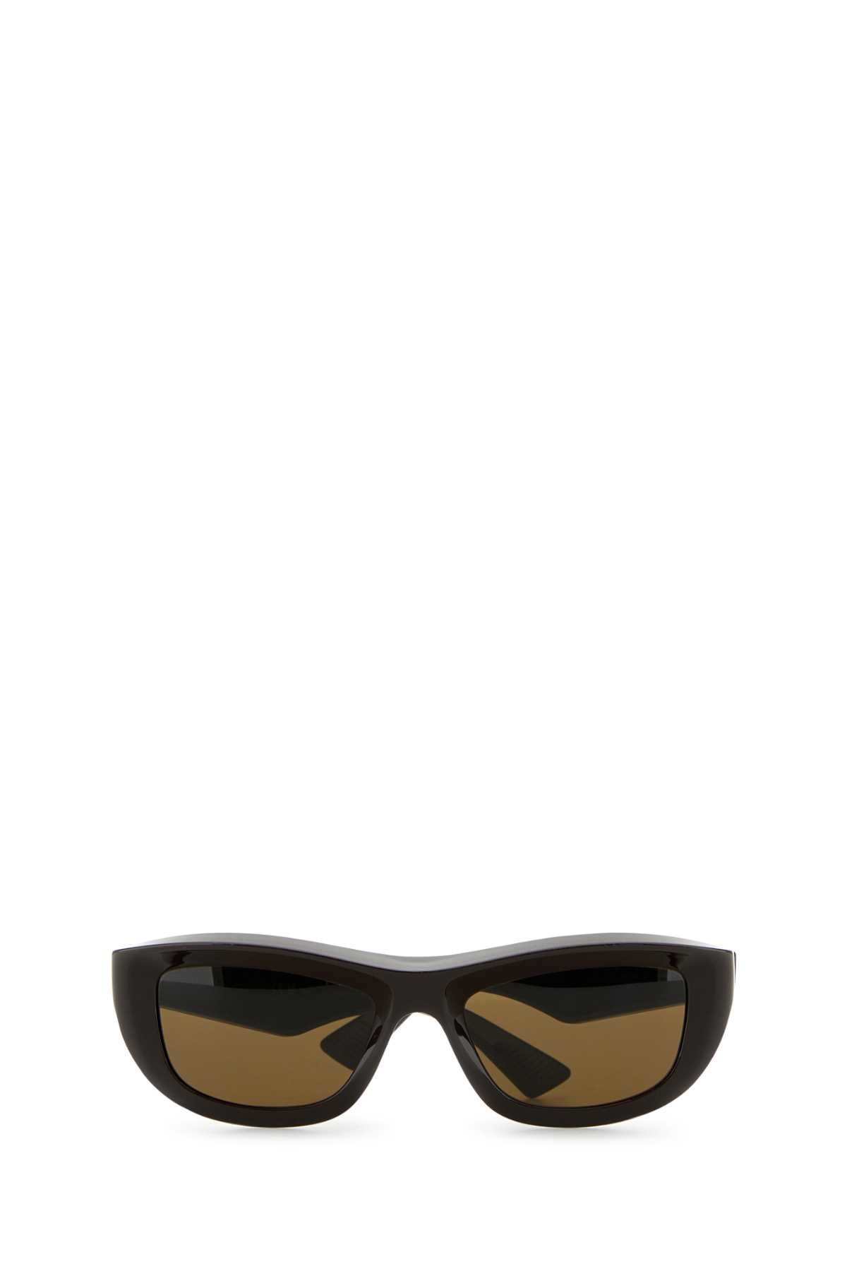 Bottega Veneta Dark Brown Acetate Sunglasses In 1033
