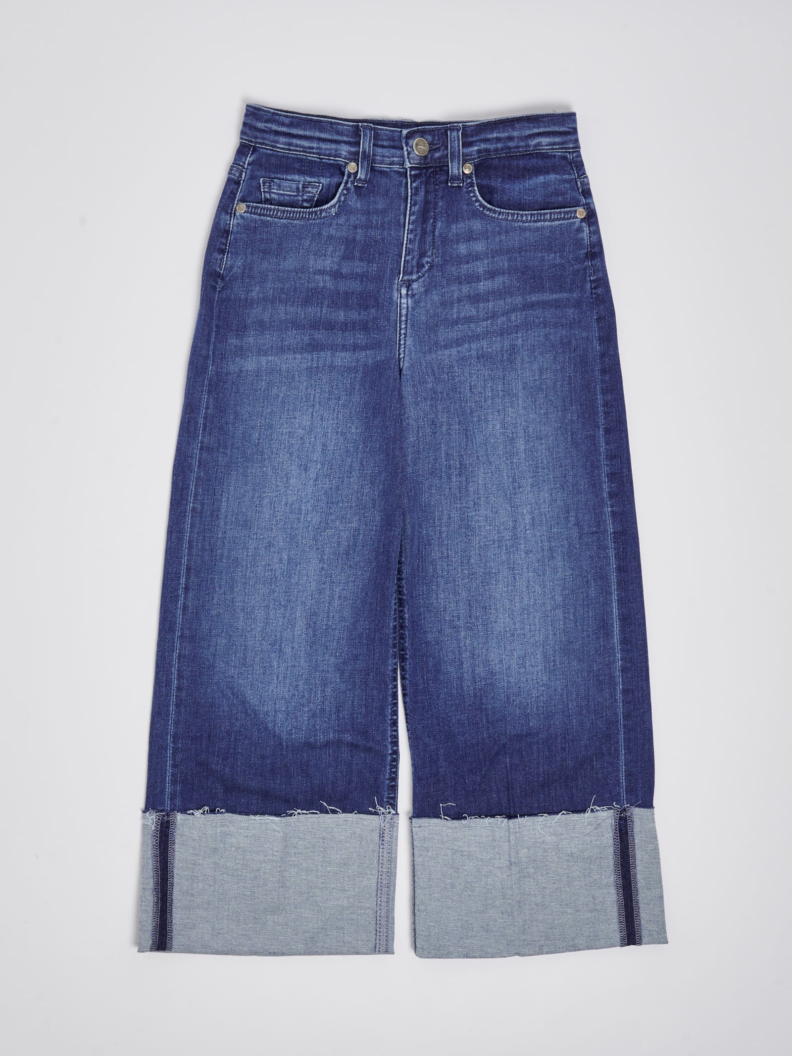 Shop Liu •jo Jeans Betty Authent Straight Jeans In Denim Scuro