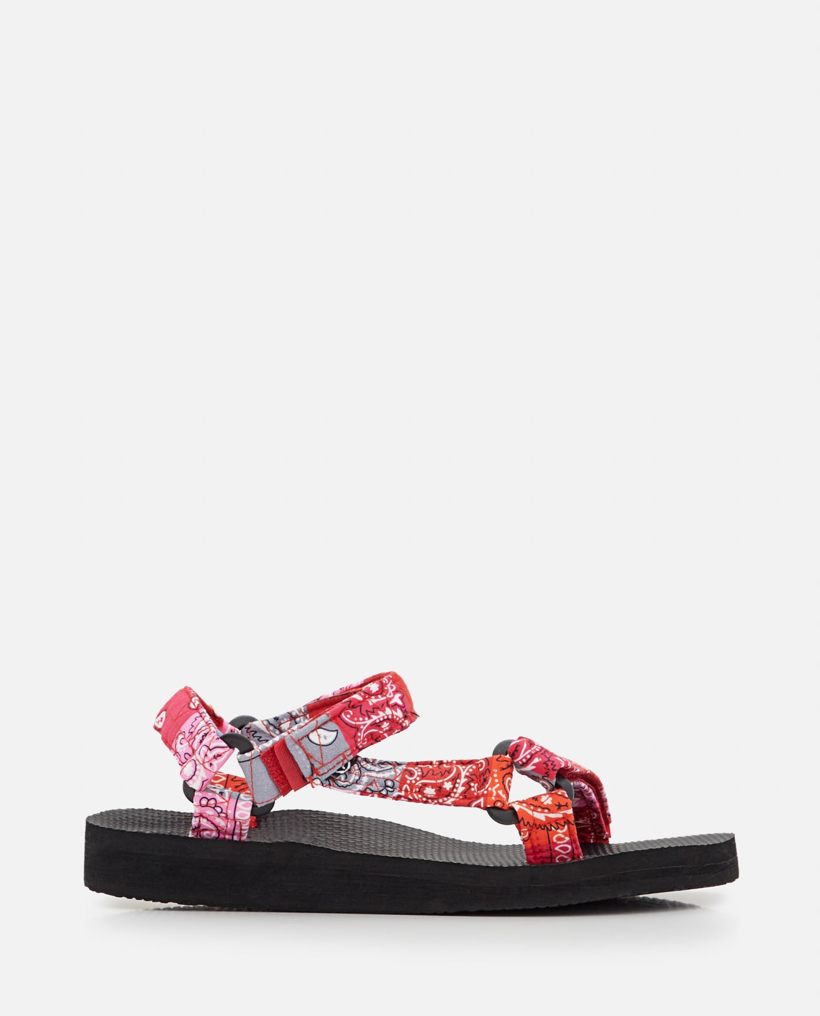 Shop Arizona Love Trekky Quilt Sandals In Red