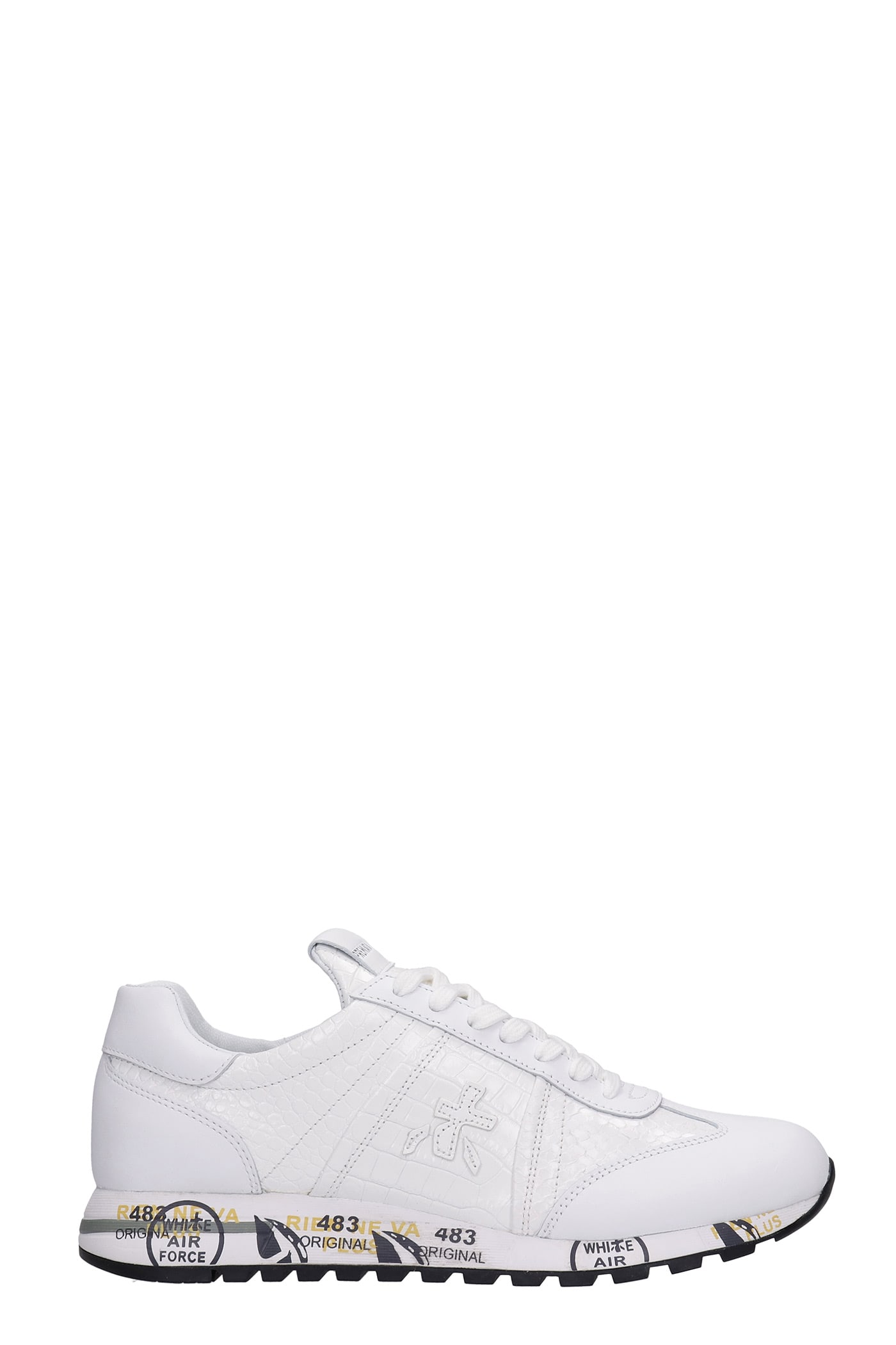 Premiata Lucy Sneakers In White Leather