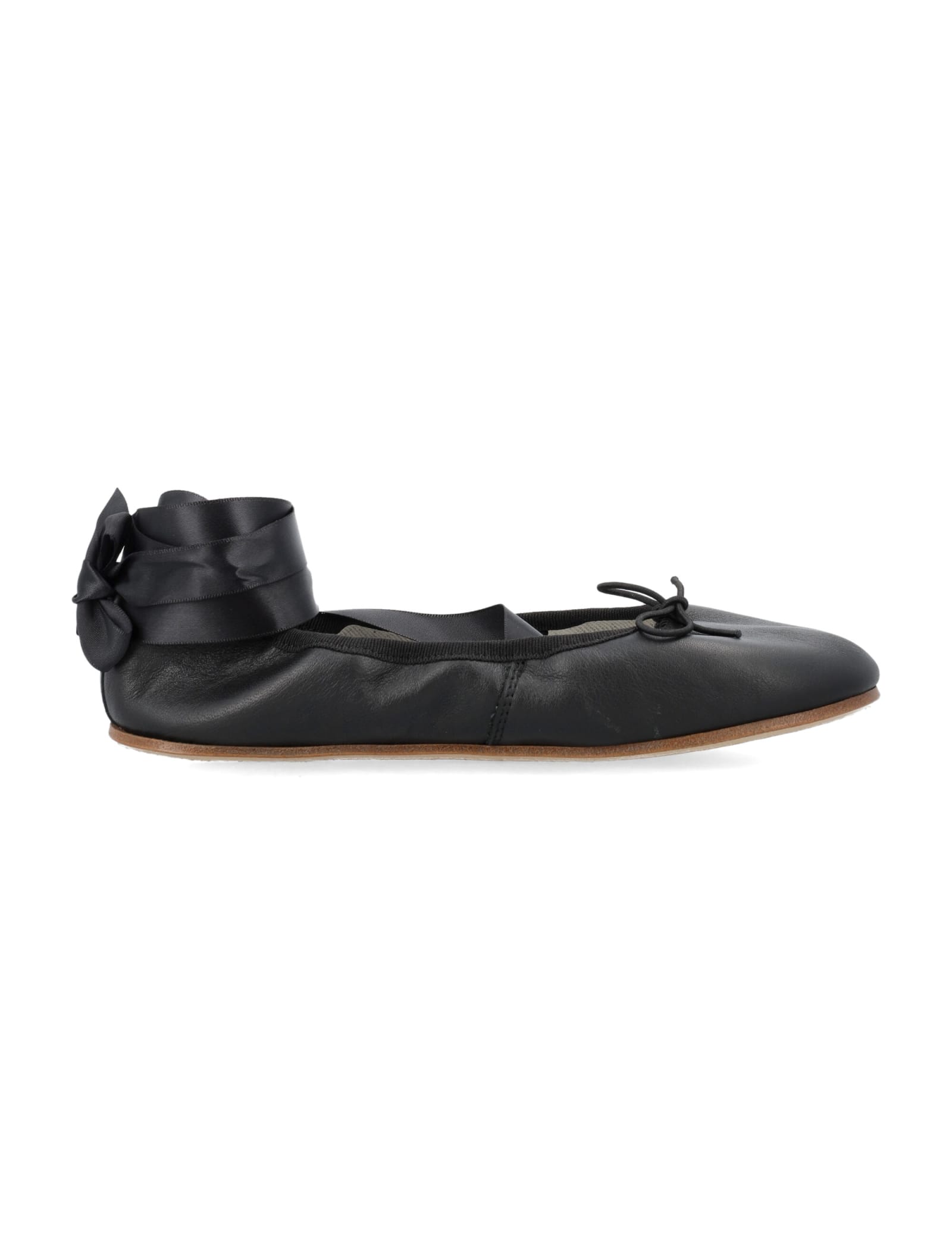 Shop Repetto Sophia Ballerina Shoes In Noir