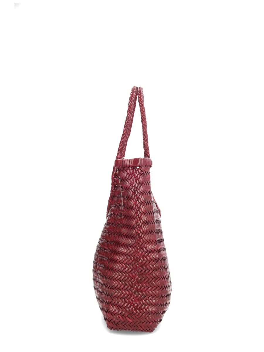 Dragon Diffusion Ns Diagonal Triple Jump Bag In Burgundy