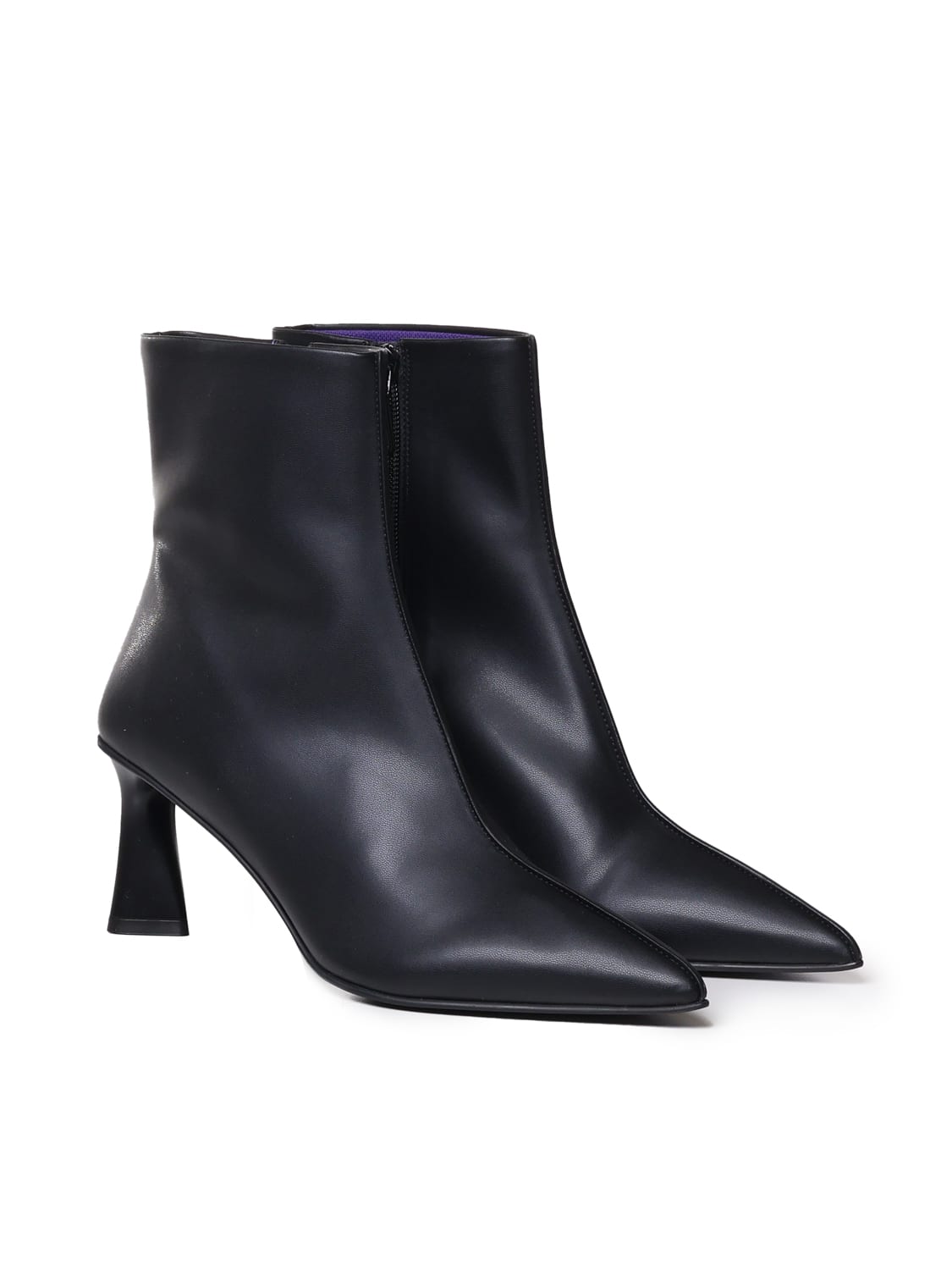 Shop Stella Mccartney Ankle Boots In Alter Mat In Black