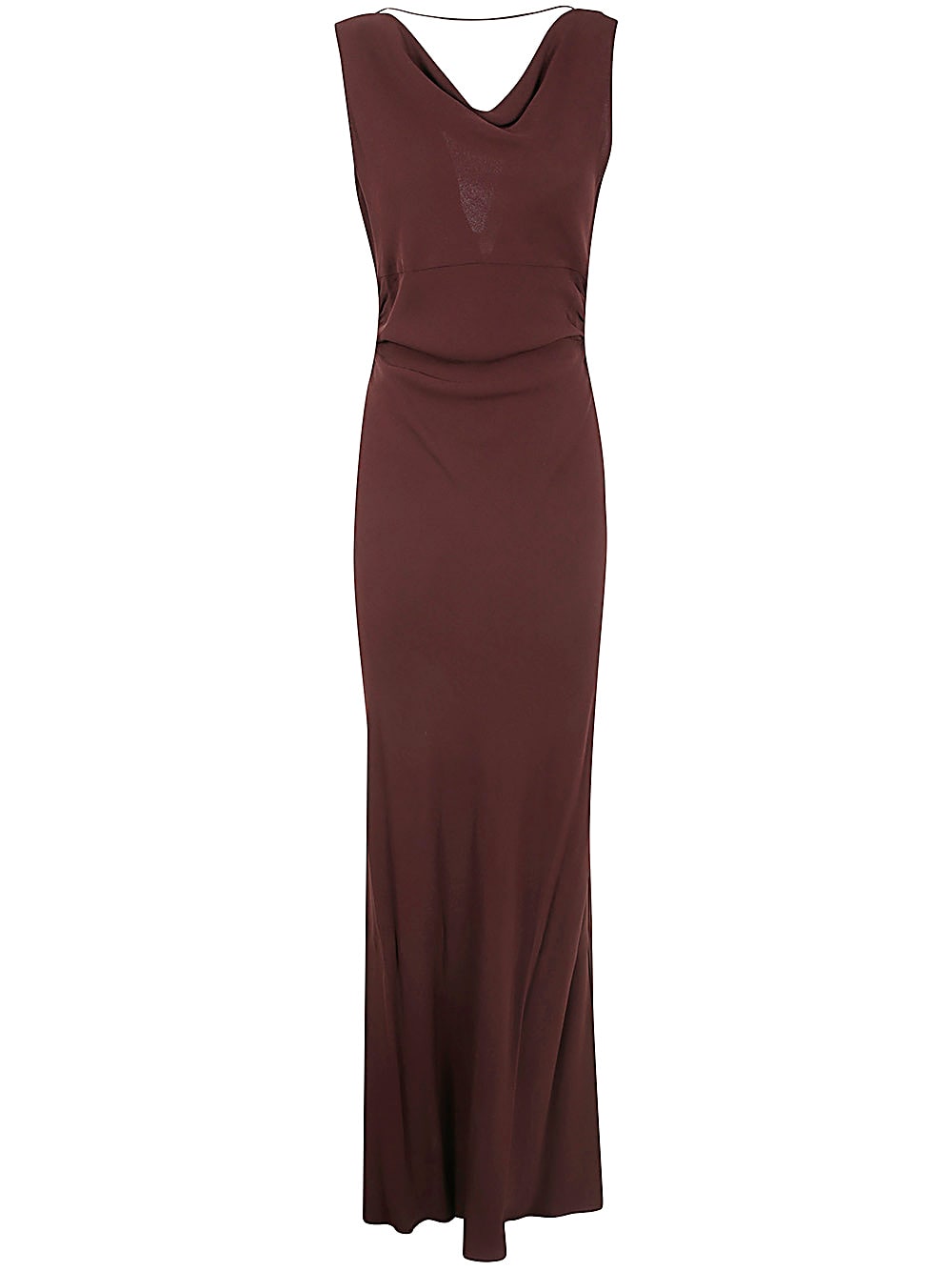 Shop Semicouture Grace Dress In Wine