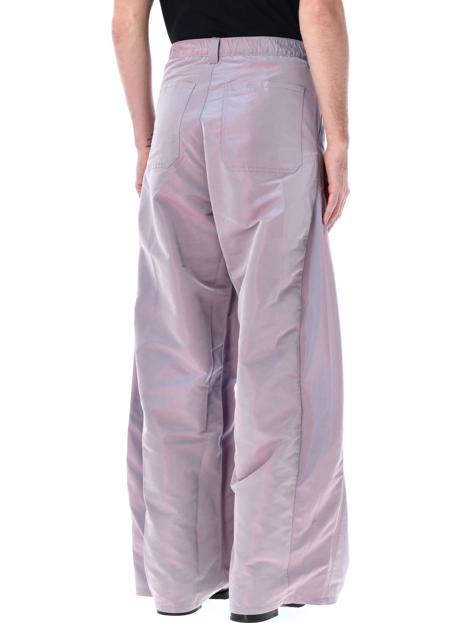 Shop Y/project Iridescent Pop-up Pants In Iridescent Lilac