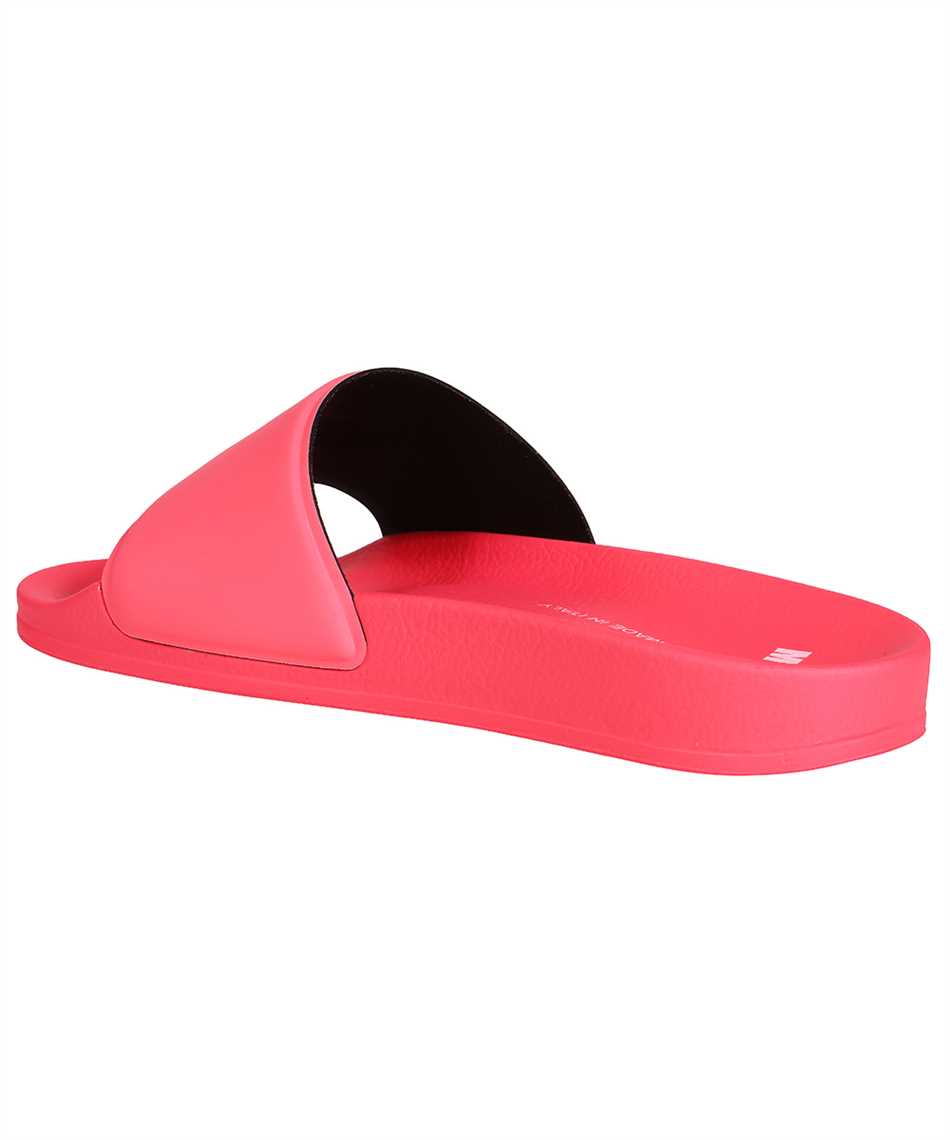 Msgm Slides With Logo In Pink