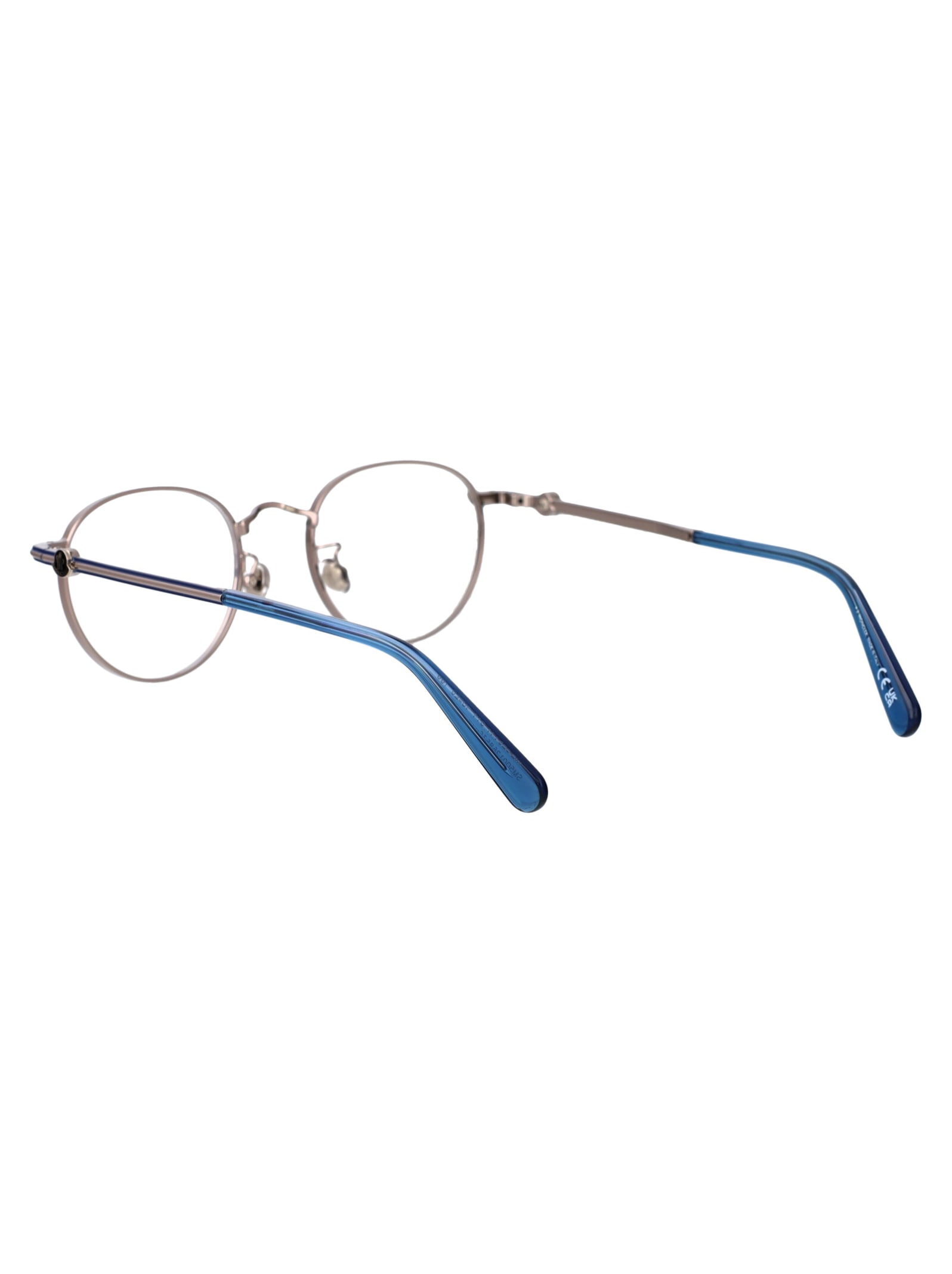 Moncler Ml5204 Glasses In 014 Rutenio Chiaro Lucido