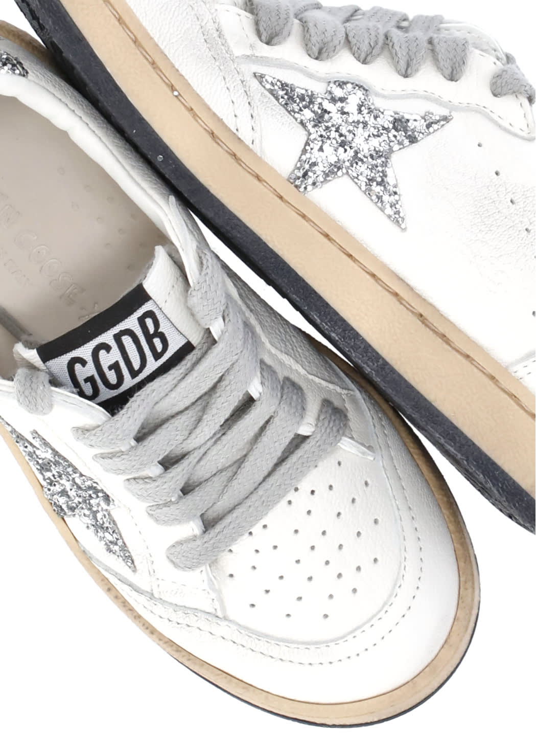 Shop Golden Goose Ball Star New Sneakers In White