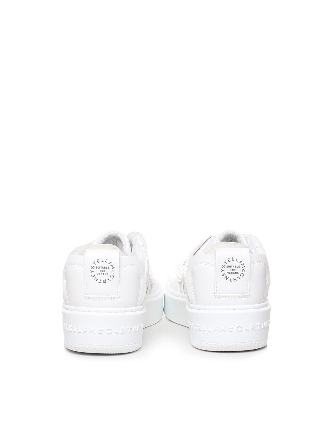 Shop Stella Mccartney S Wave 1 Sneakers In White