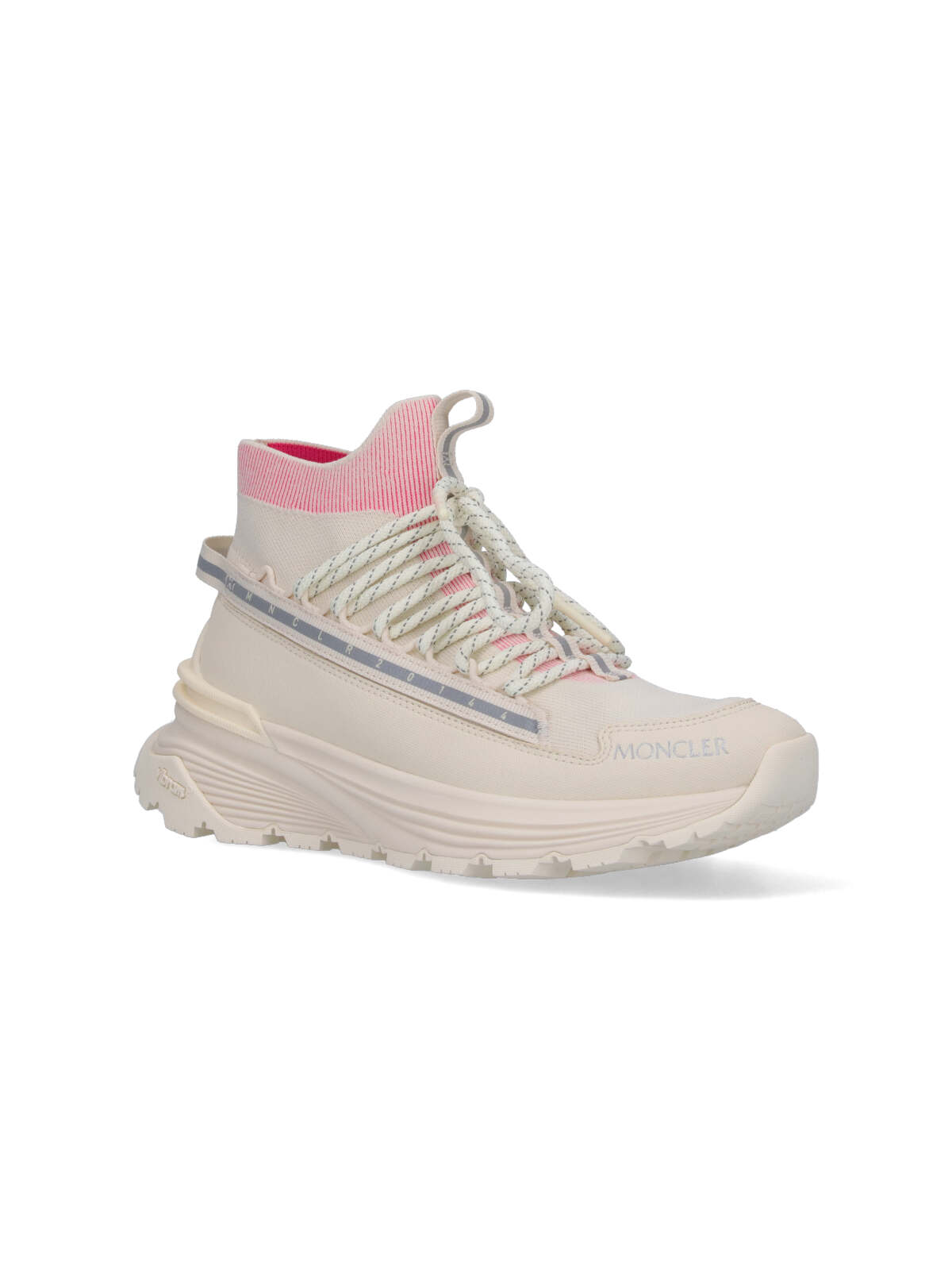 Moncler High-top Sneakers Light Runner Fabric Mix