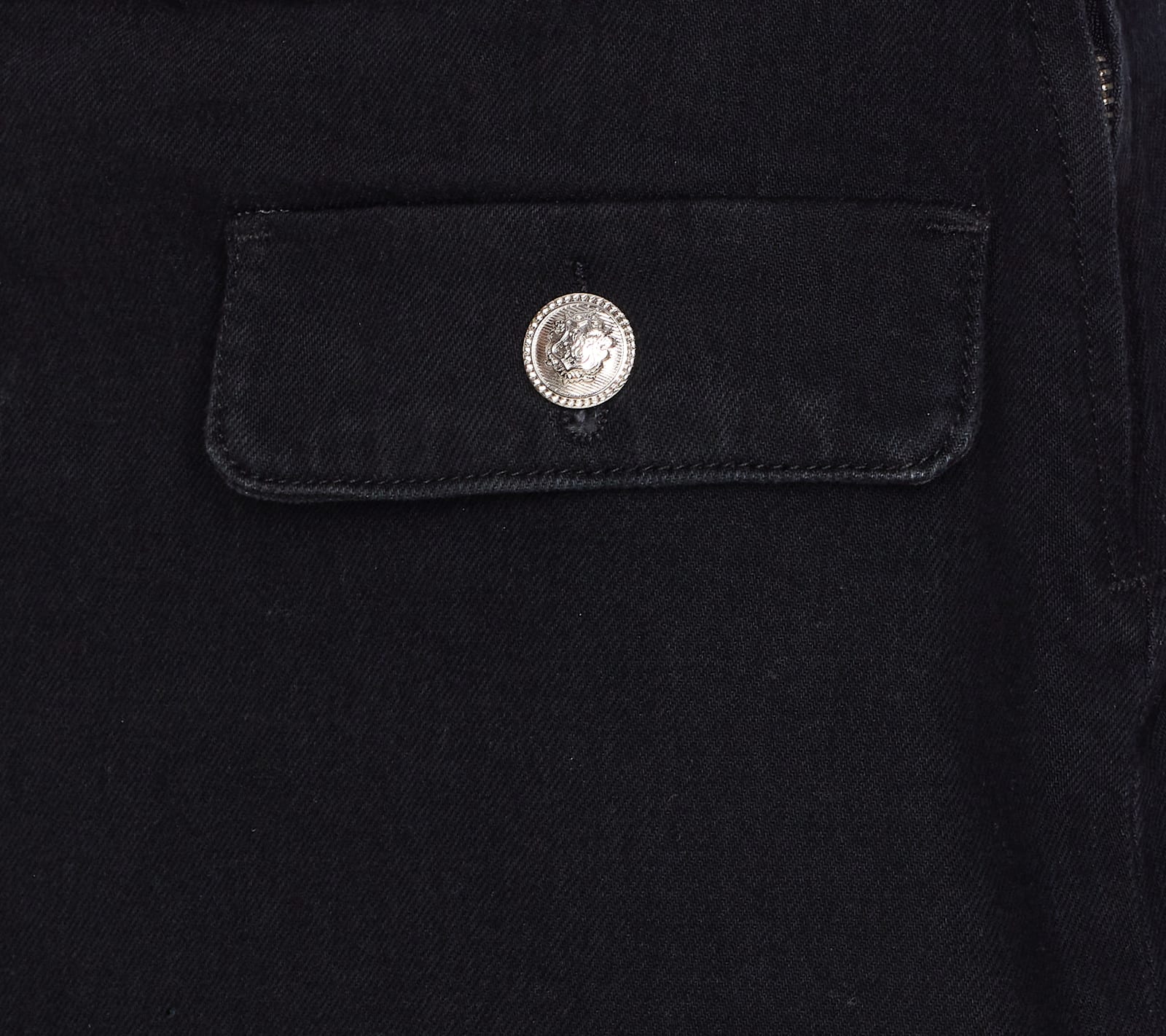 Liu •jo Denim Mini Skirt Liu-jo In Black